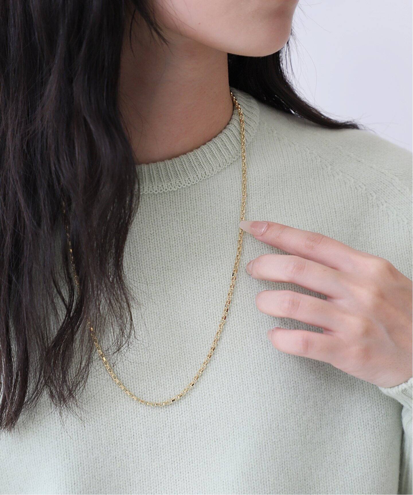 BYSMITH / バイスミス】9K Rolo Chain Necklace / 2.8mm × 60cm 