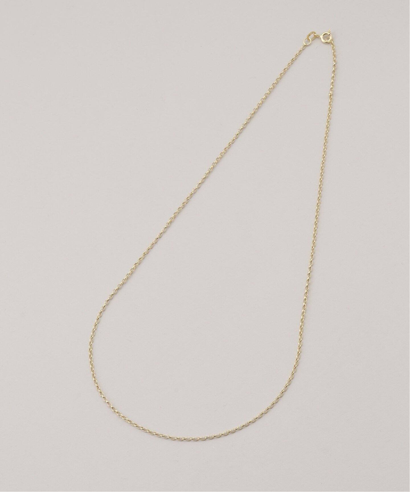 BYSMITH バイスミス】 9K Rolo Chain Necklace : 1.7mm × 45cm 