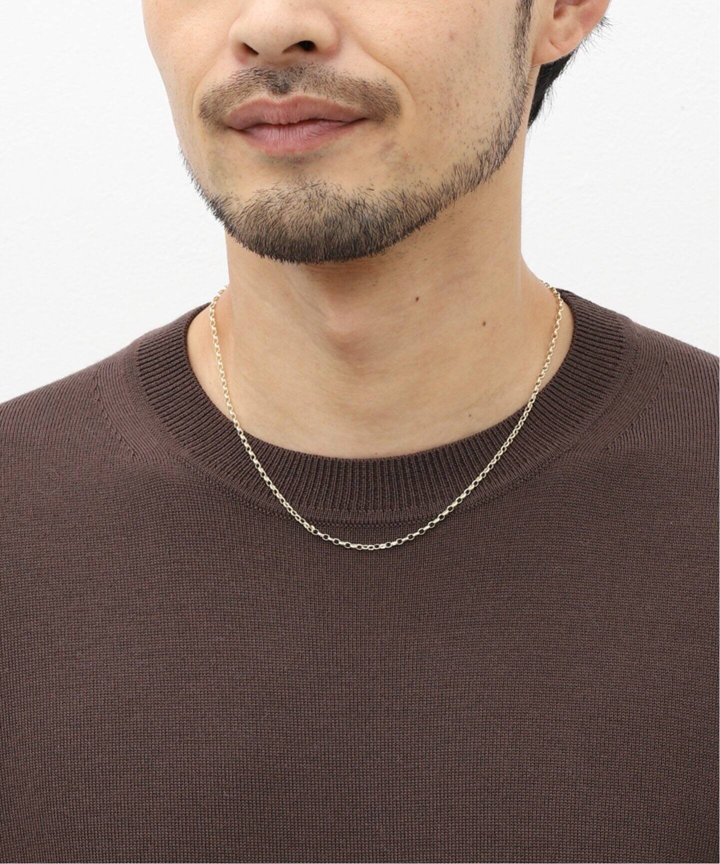 BYSMITH バイスミス】 9K Rolo Chain Necklace : 2.3mm × 45cm 