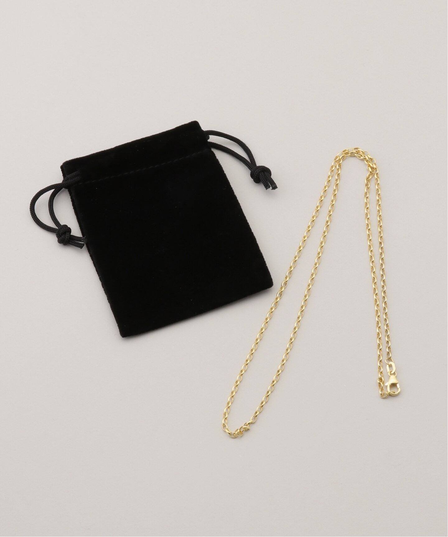 BYSMITH バイスミス】 9K Rolo Chain Necklace : 2.3mm × 50cm 