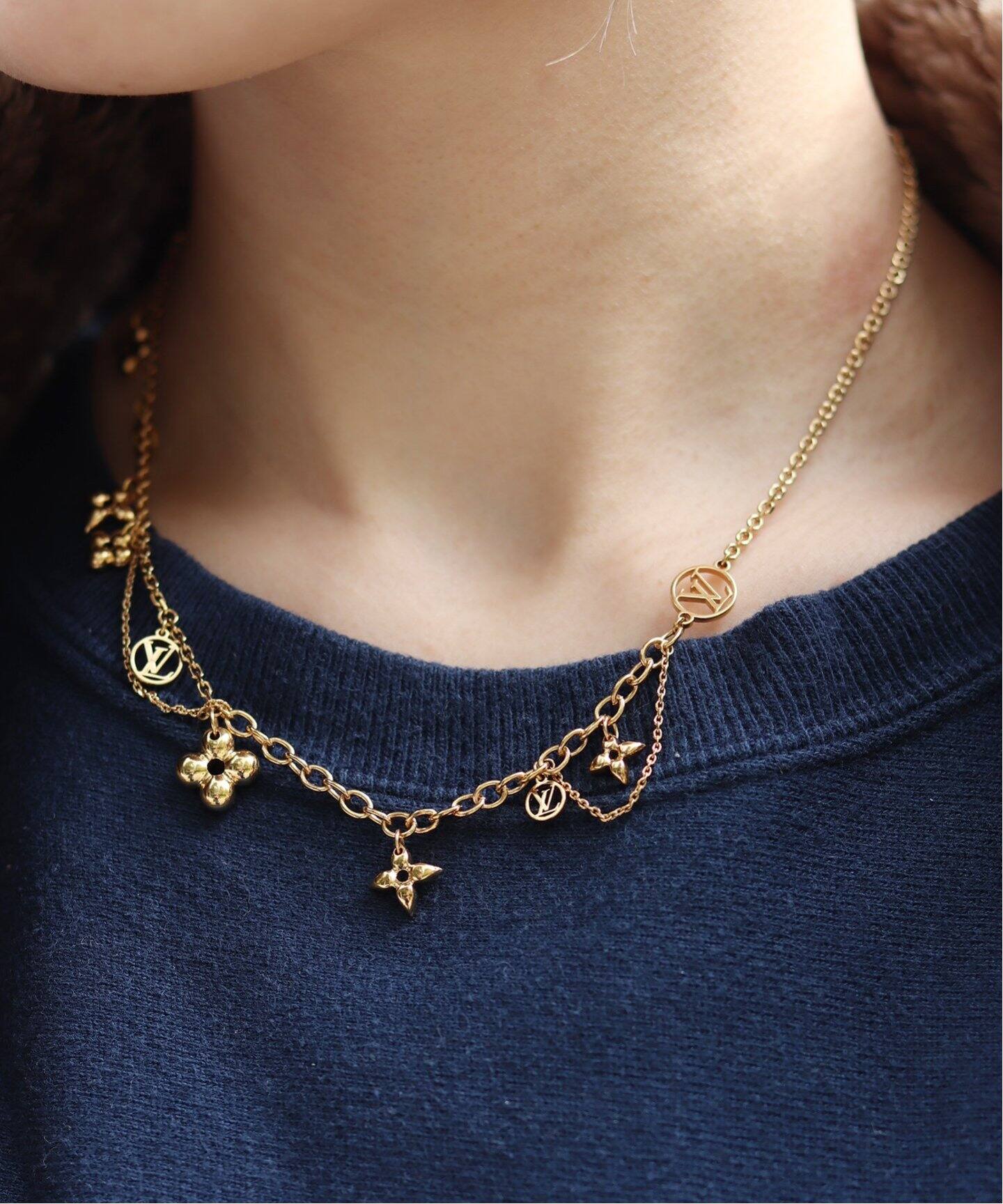 collier blooming louis vuitton