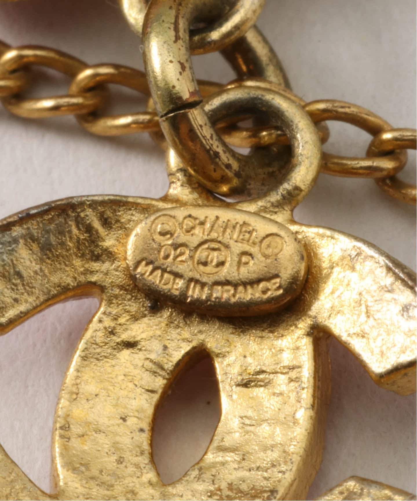 CHANEL シャネル ネックレス ゴールド ヴィンテージ Vintage 中古・古着通販】CHANEL (シャネル) ヴィンテージネックレス