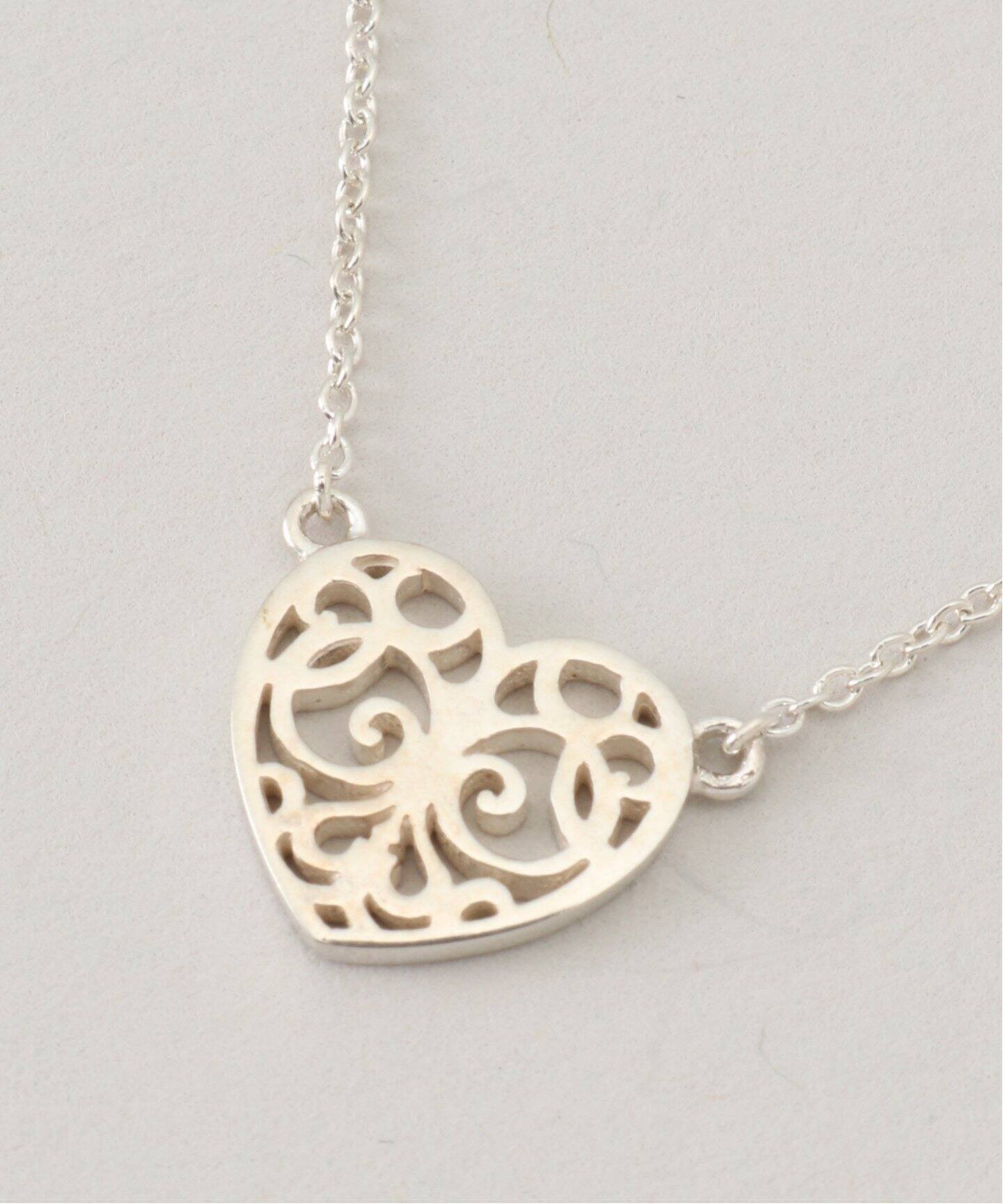 【激レア】Old Tiffany heart necklace VINTAGE TIFFANY&Co./ティファニー】Heart ribbon necklace