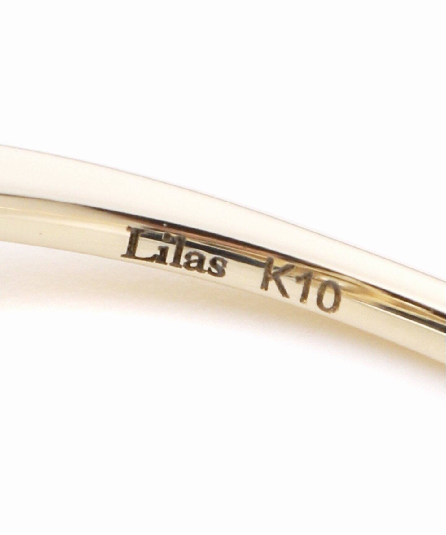 オーバルカットダイヤリング K10（リング）｜Lilas（リラ）の