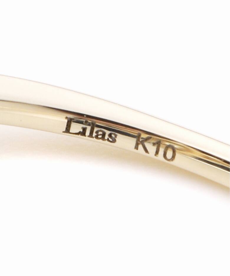 オーバルカットダイヤリング K10（リング）｜Lilas（リラ）の通販 