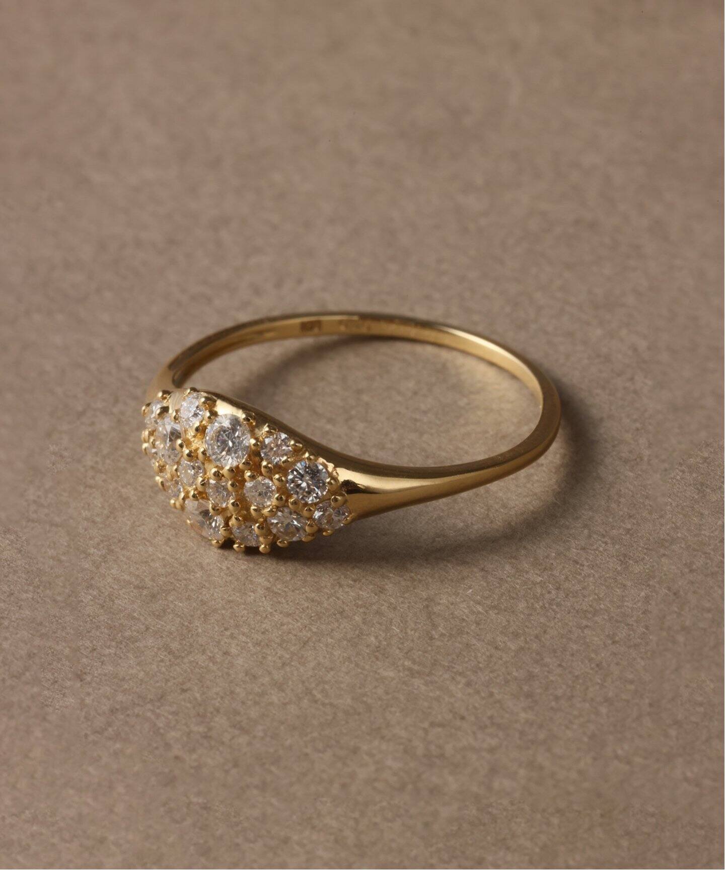 リファインドダイヤパヴェリング K18（リング）｜Lilas（リラ）の通販  