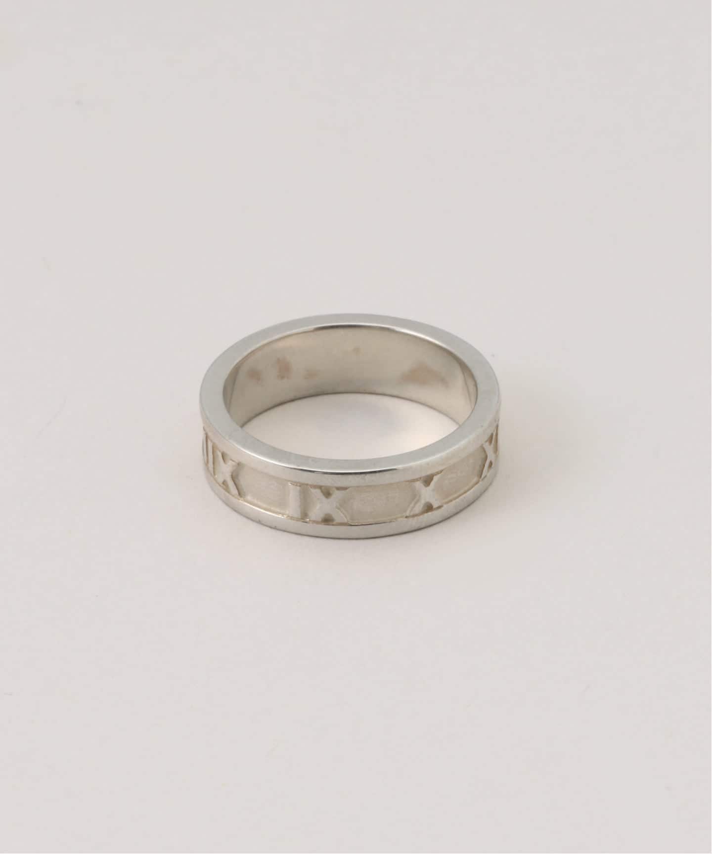TIFFANY&CO.アトラスリング　約14.5号　　人気ジュエリー今夜終了！ TIFFANY＆CO. Atlas ring ＃14.5（リング）｜HIROB（ヒロブ）の