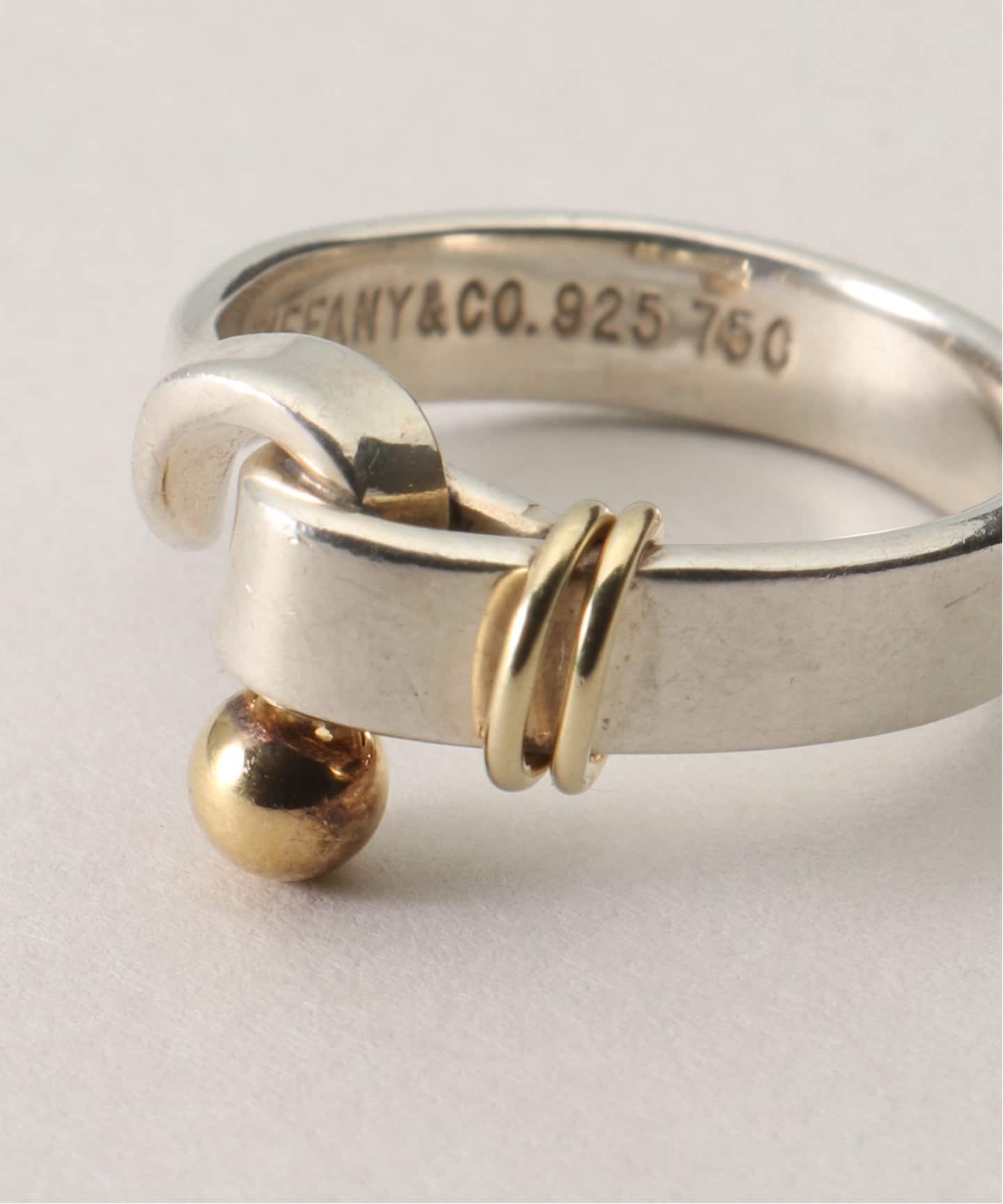 Tiffany & Co. シルバー&ゴールドリング VINTAGE TIFFANY&Co./ティファニー】シルバー&ゴールドリング