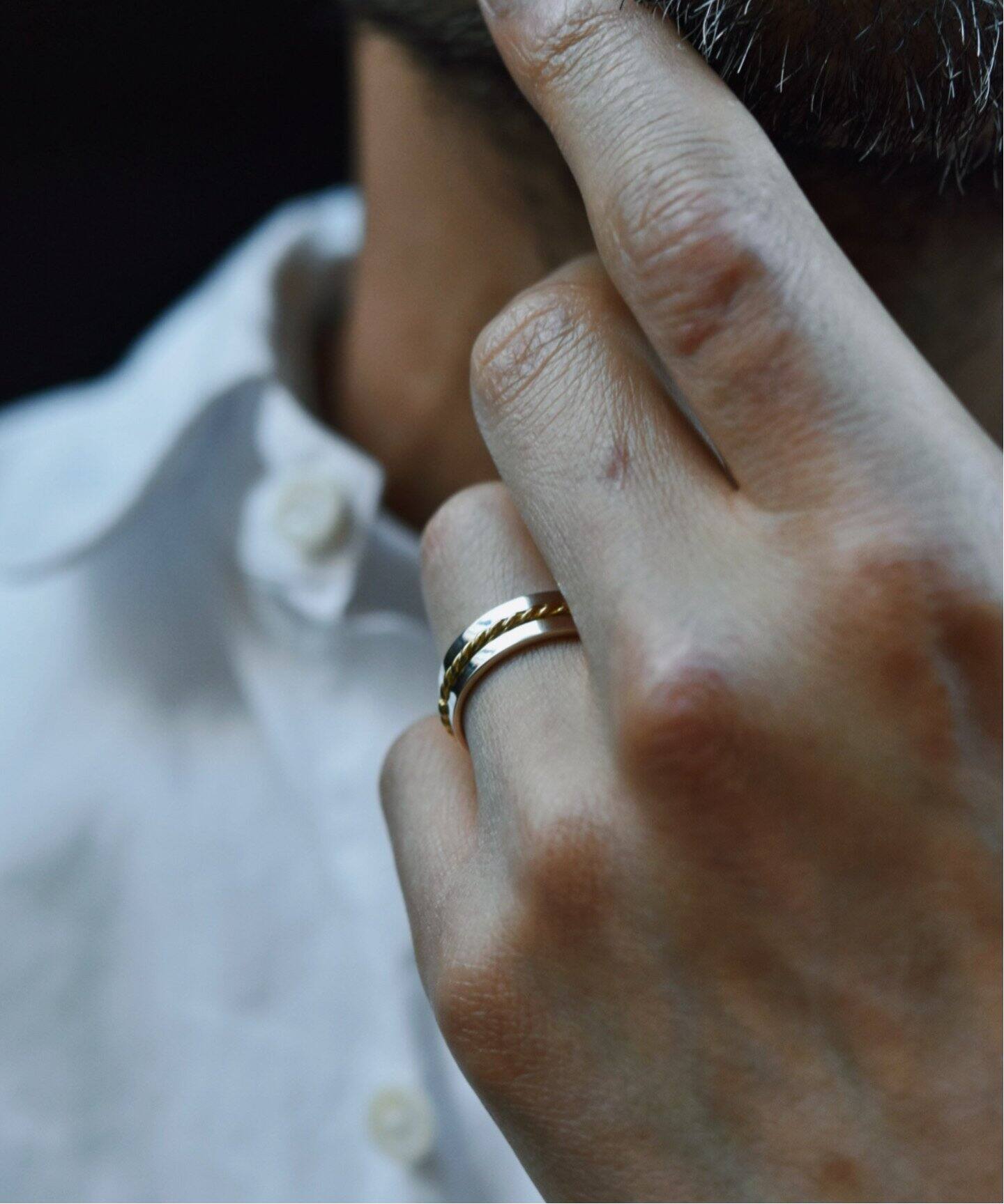 GIGI JEWERLY / ジジ・ジュエリー】French Rope Ring #17（リング 