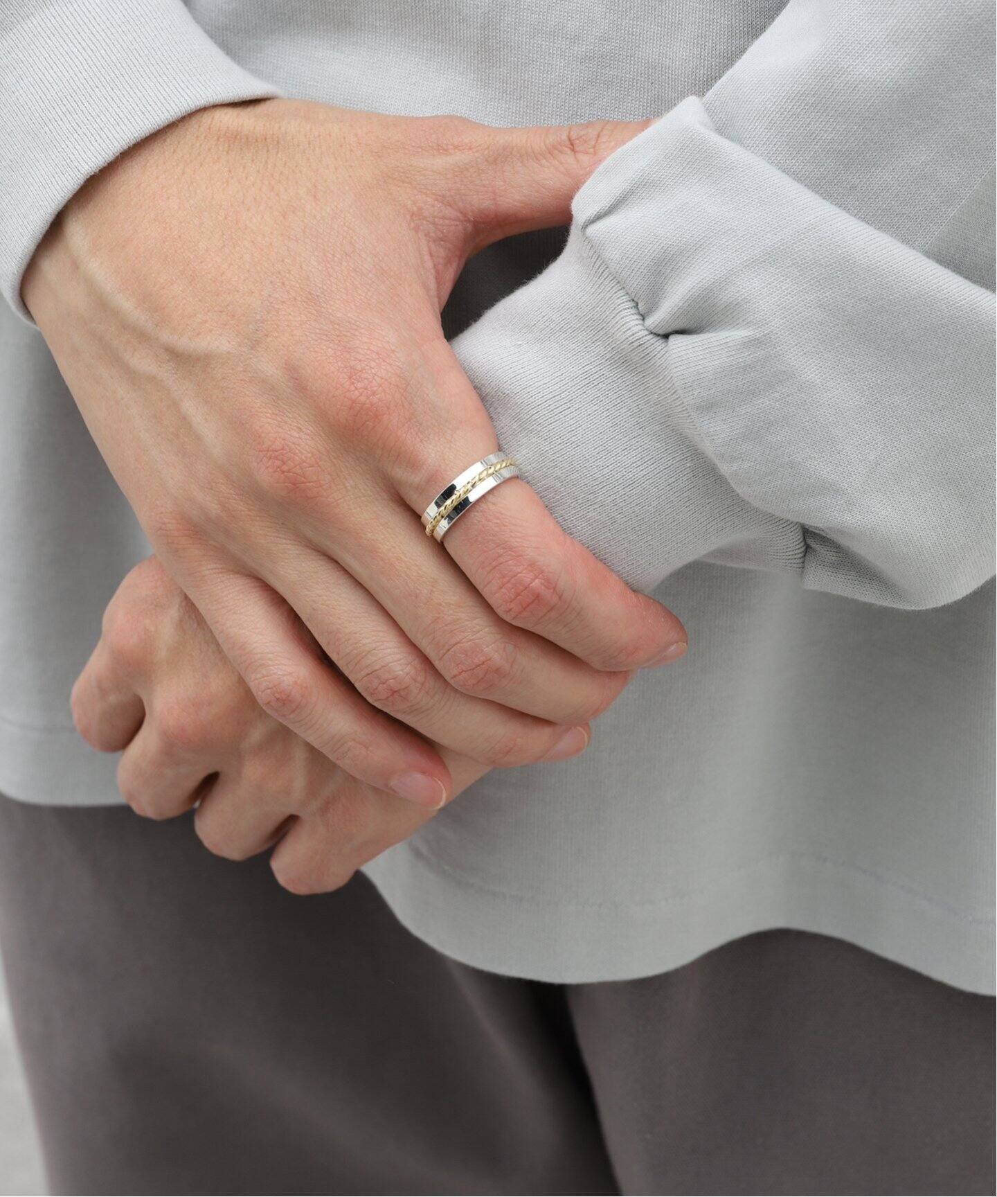 GIGI JEWERLY / ジジ・ジュエリー】French Rope Ring #17（リング 