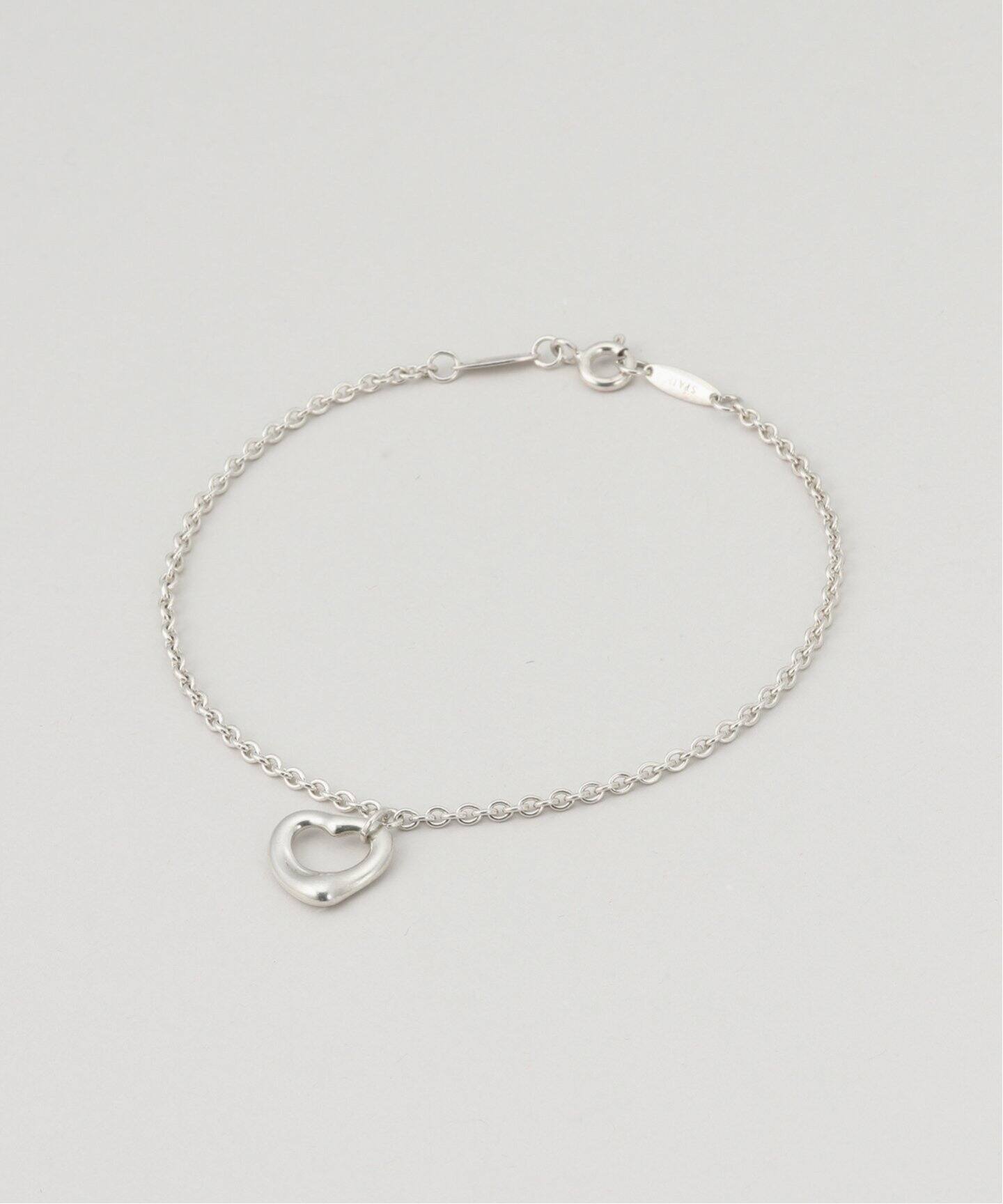 ⚪︎Tiffany&Co. オープンハート ブレスレット 調べよ 750 4.0g