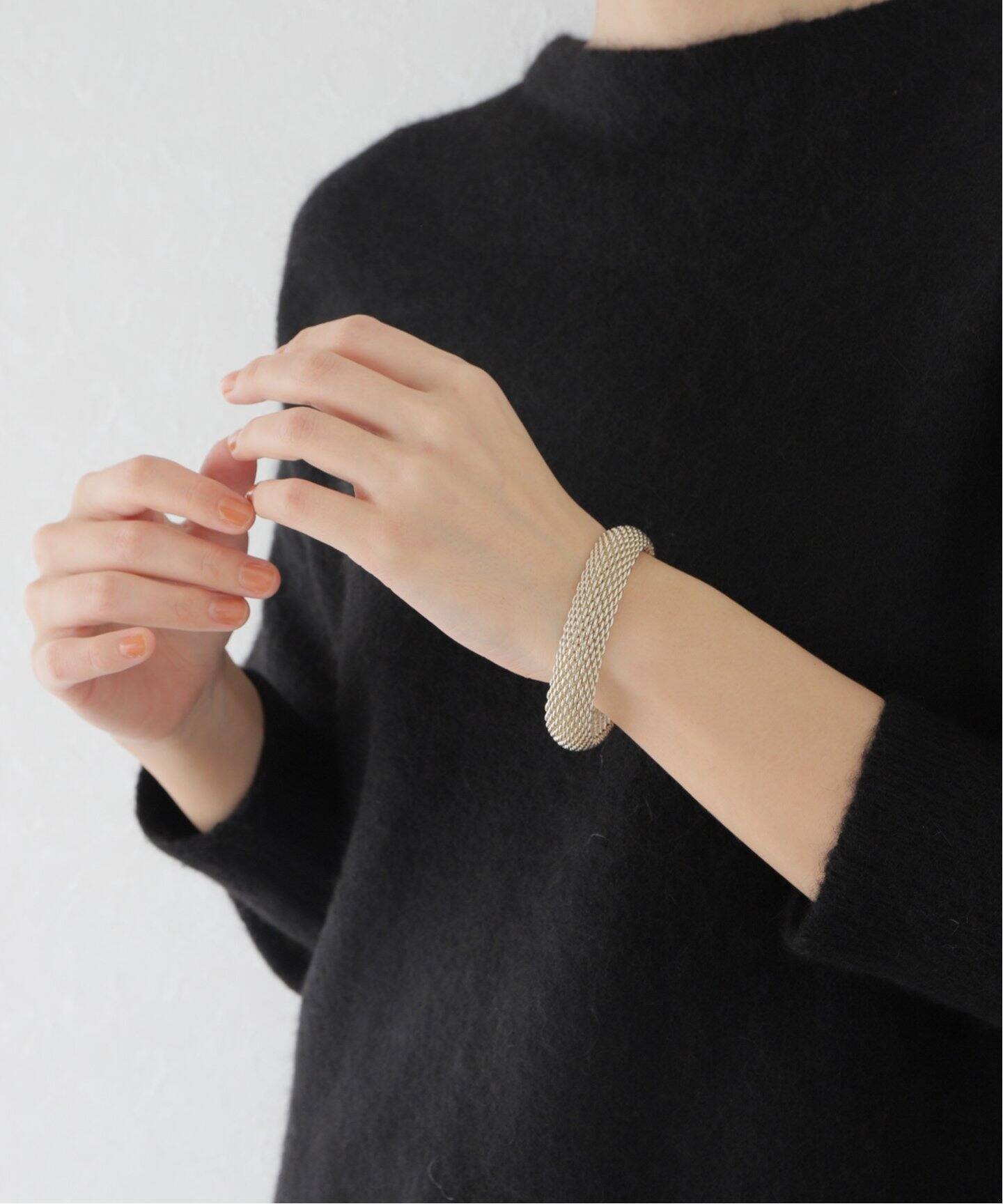 VINTAGE TIFFANY&Co./ティファニー】シルバーバングル Mesh