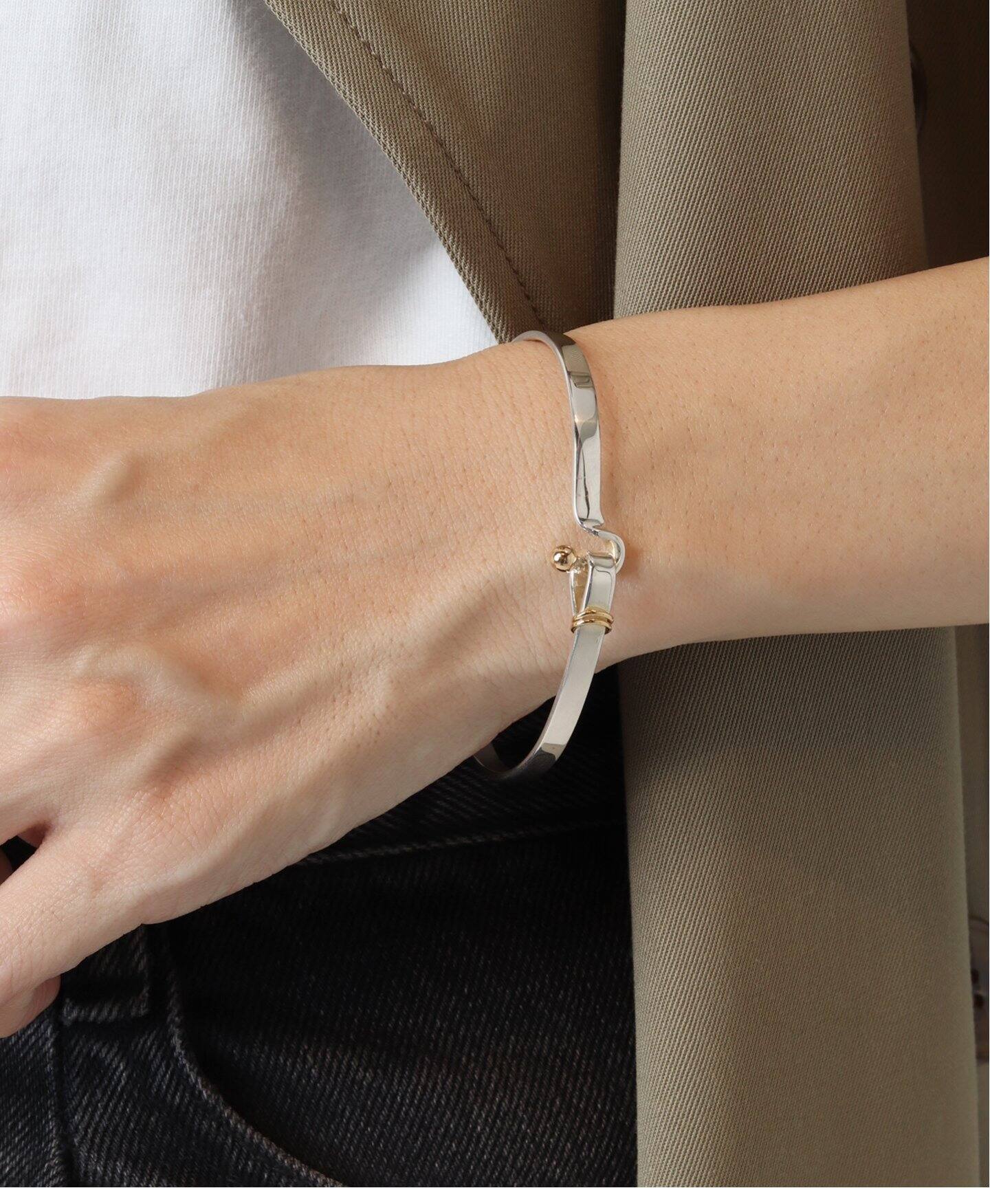 VINTAGE TIFFANY&Co./ティファニー】シルバー&ゴールドブレスレット 