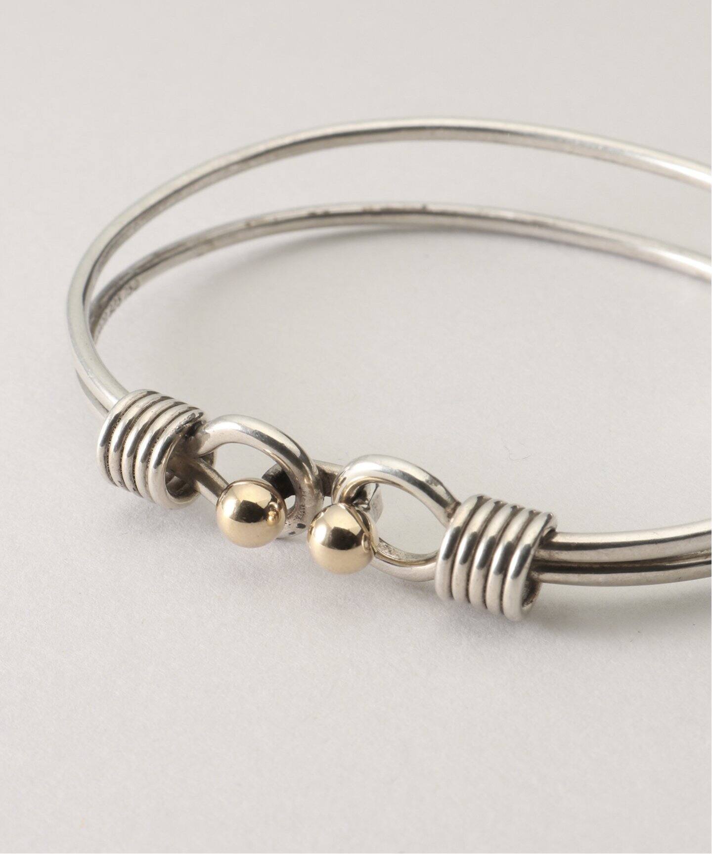 VINTAGE TIFFANY&Co./ティファニー】シルバー&ゴールドブレスレット 