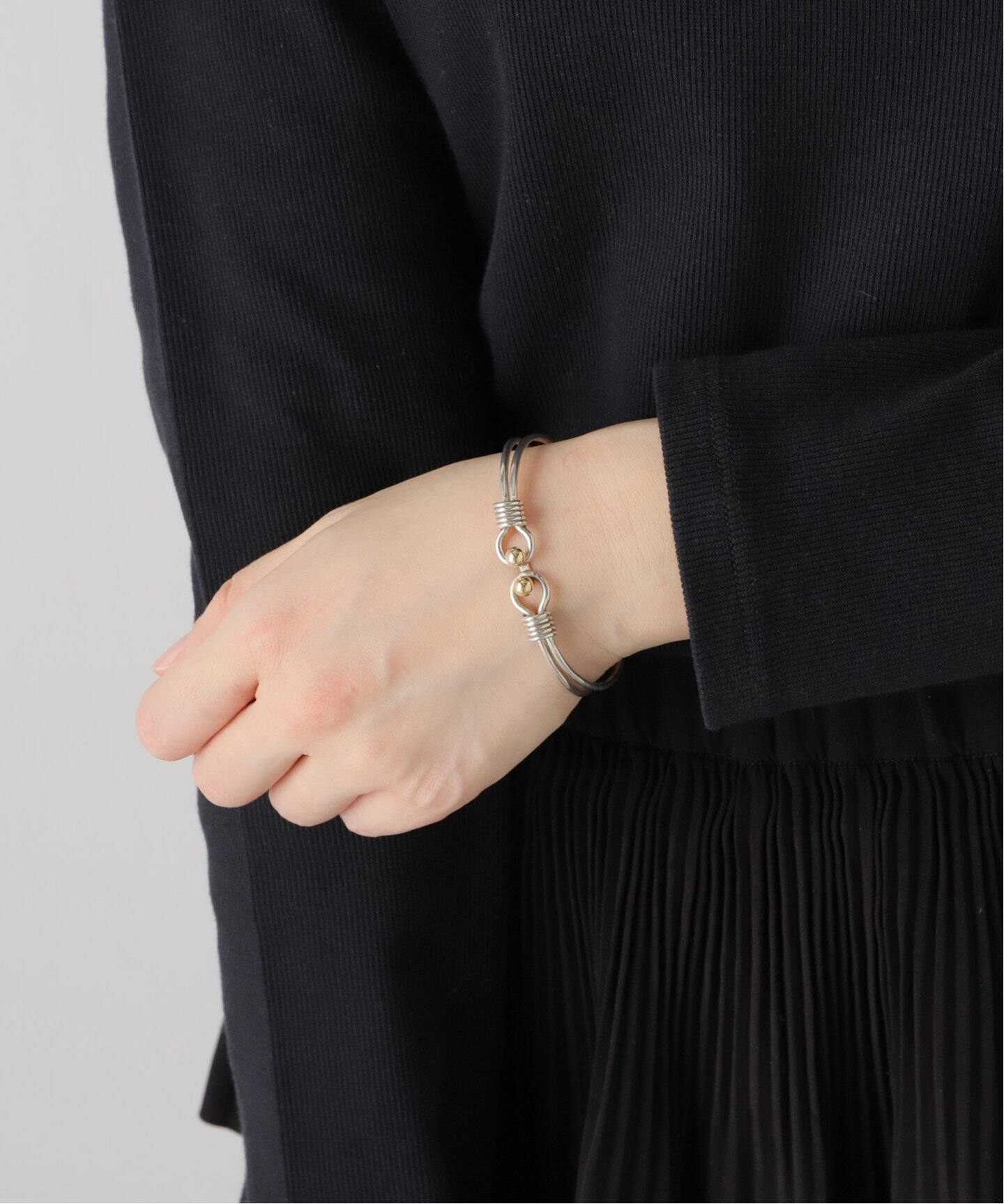 VINTAGE TIFFANY&Co./ティファニー】シルバー&ゴールドブレスレット 