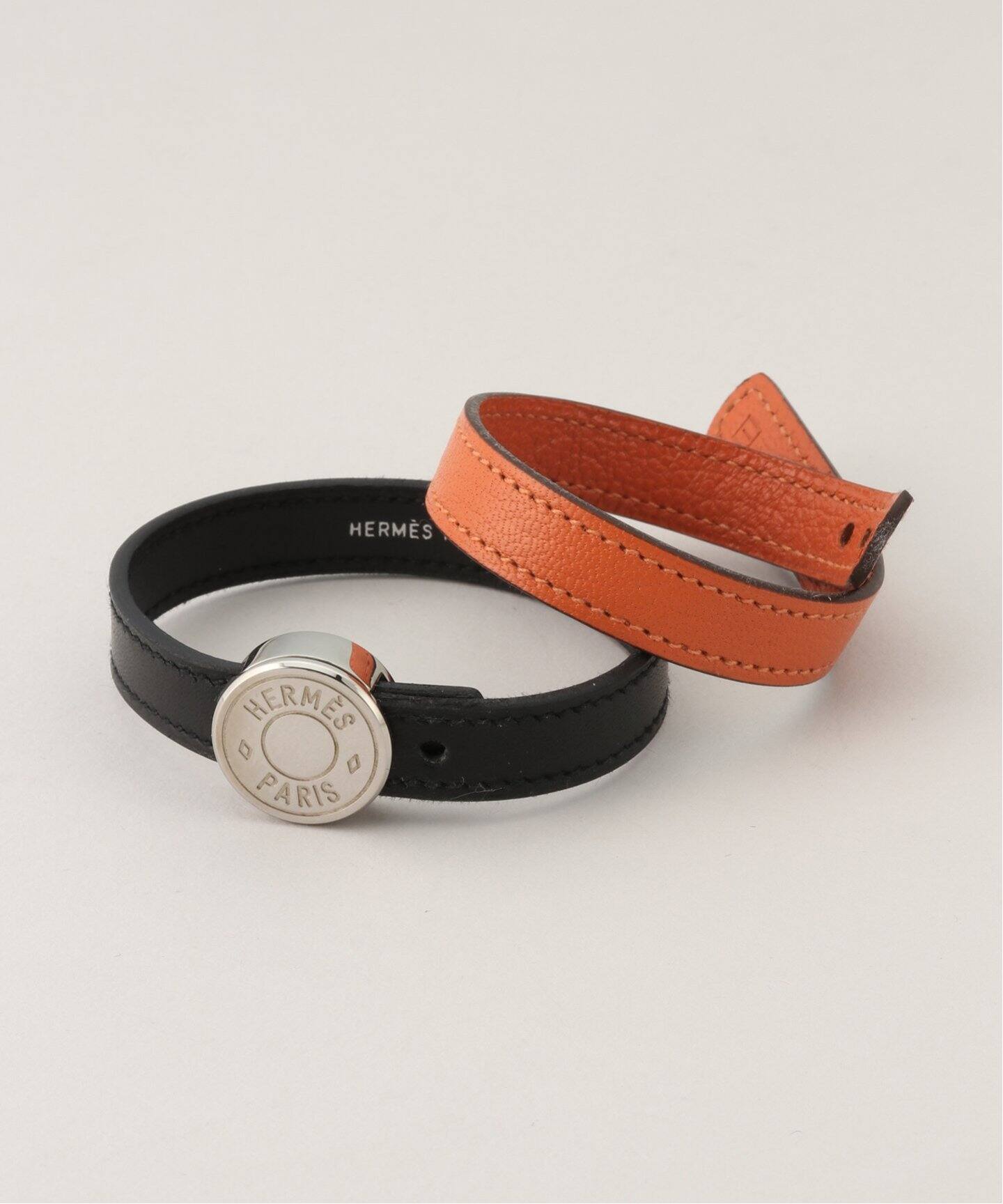 VINTAGE HERMES/エルメス】 Sellier looping bracelet（ブレスレット 