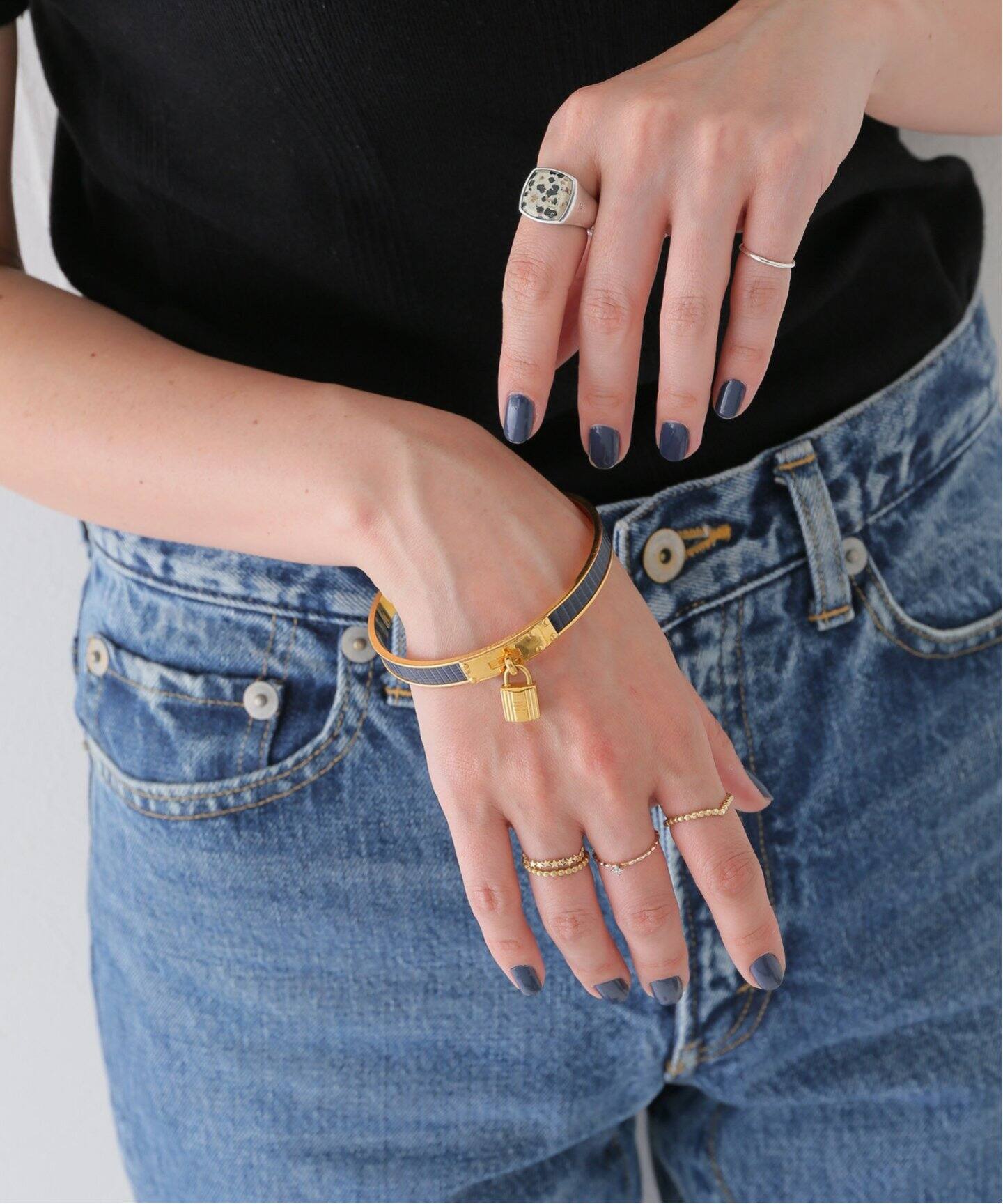 VINTAGE HERMES/エルメス】 Kelly Cadena bangle（ブレスレット 