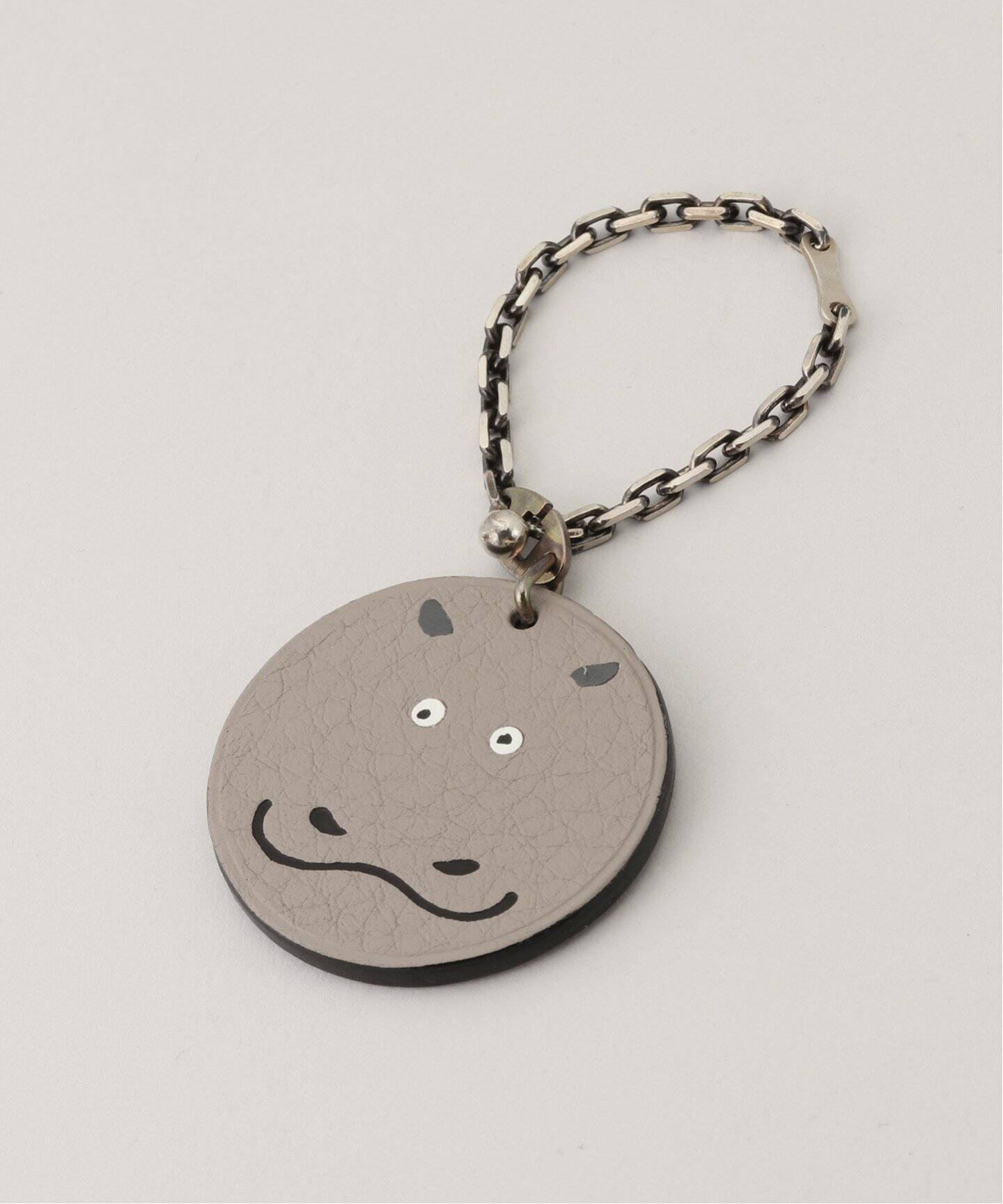 VINTAGE HERMES/エルメス】バッグチャーム hippo（キーケース／キー 