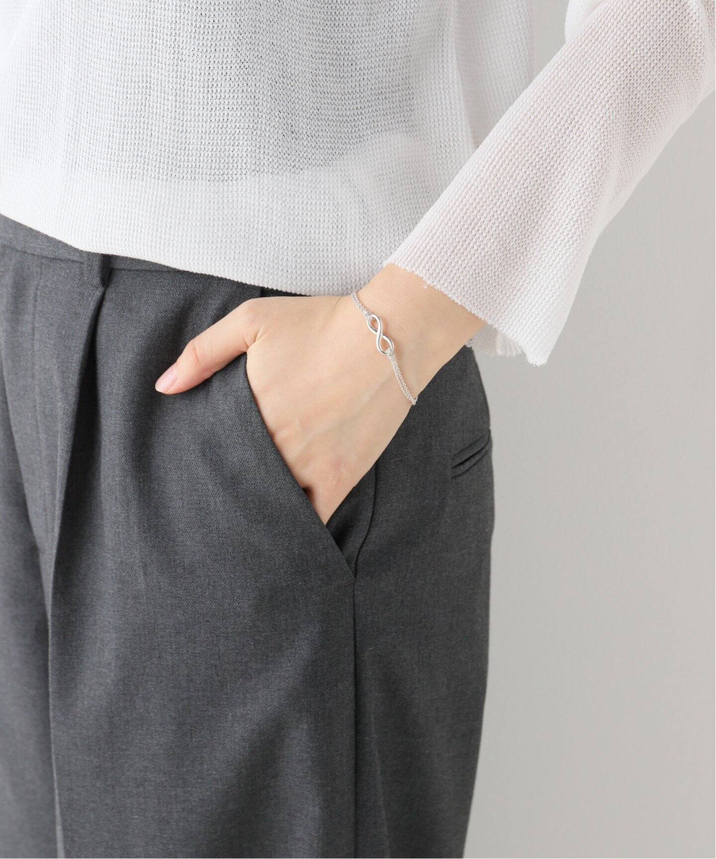 VINTAGE TIFFANY&Co./ティファニー】シルバーブレスレット Infinity 