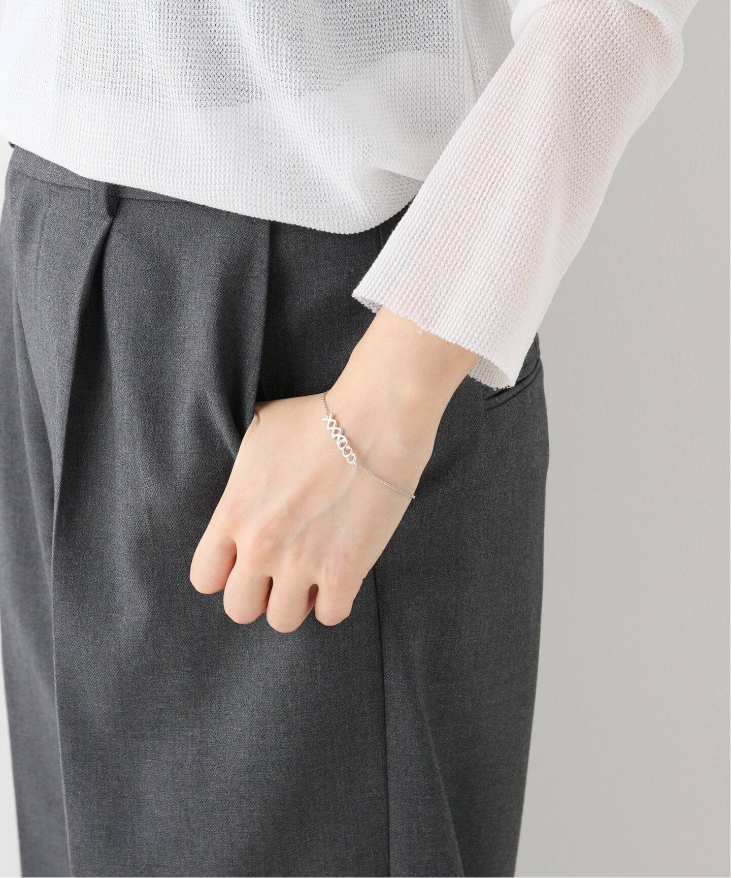 VINTAGE TIFFANY&Co./ティファニー】シルバーブレスレット Kiss 