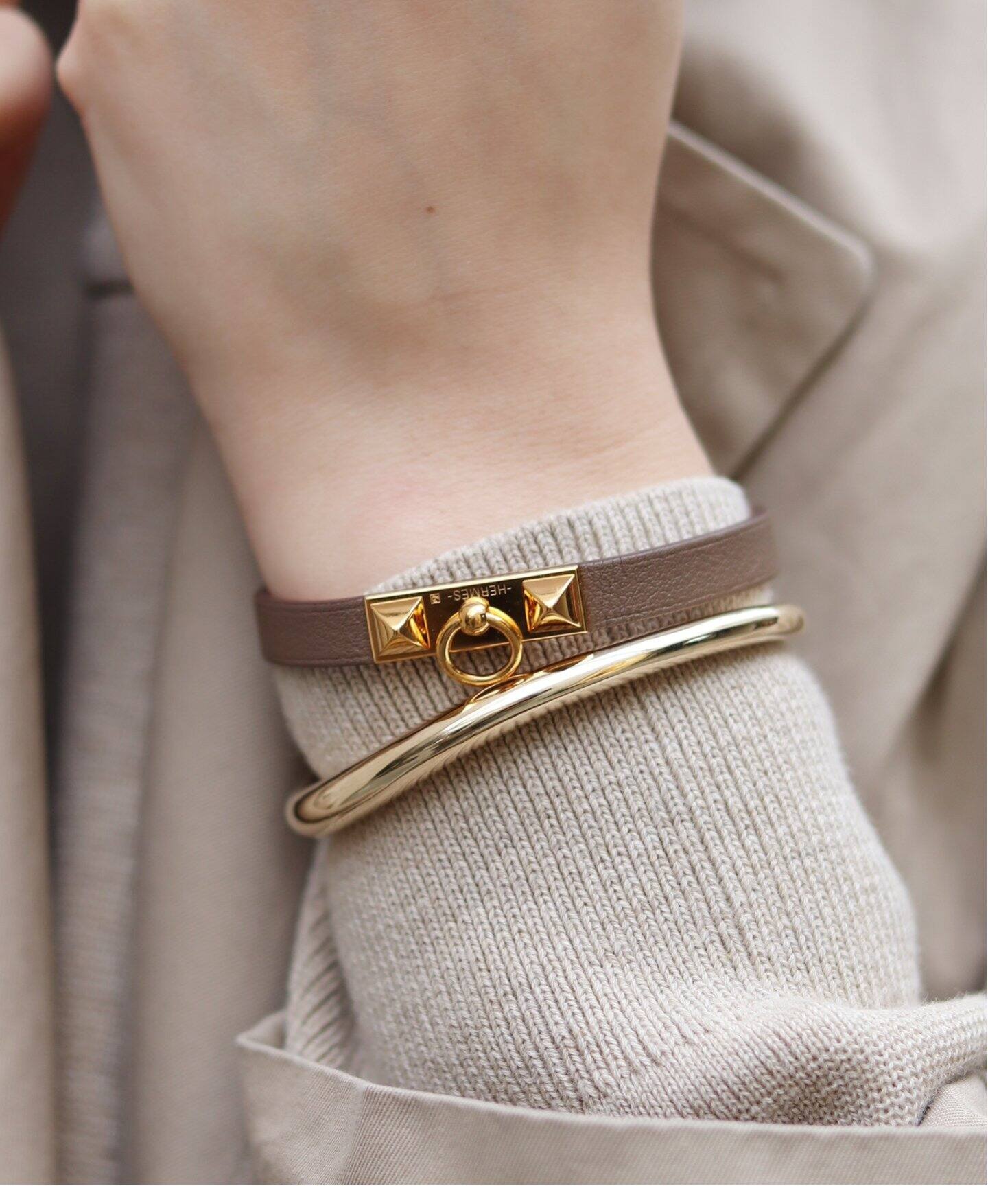 HERMES Rivale Mini（ブレスレット・バングル）｜DECOUVERTE（デクー 