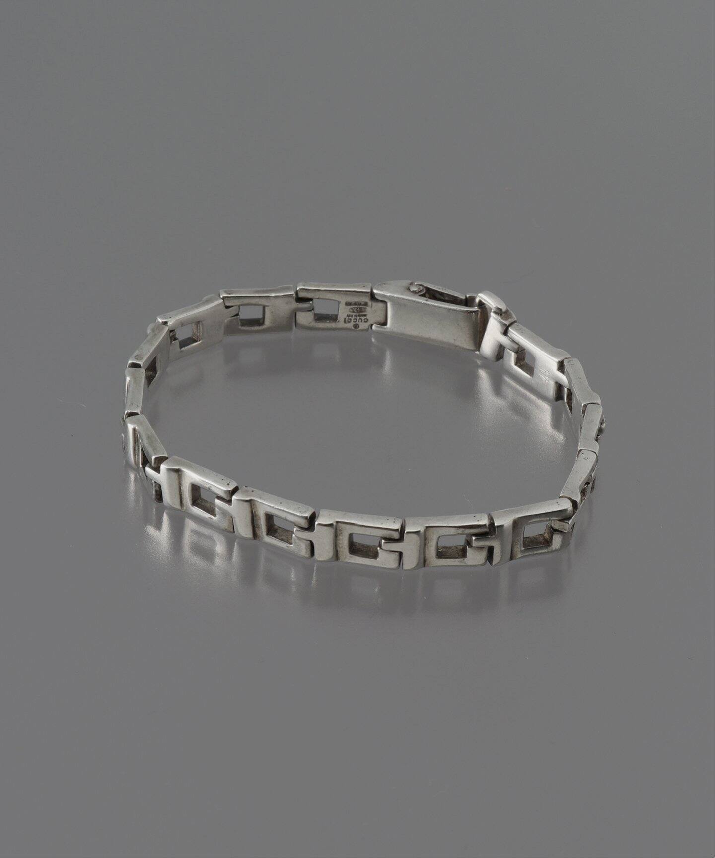 GUCCI Vintage / グッチ 】G Shaped Bracelet : ジー・シェイプ  