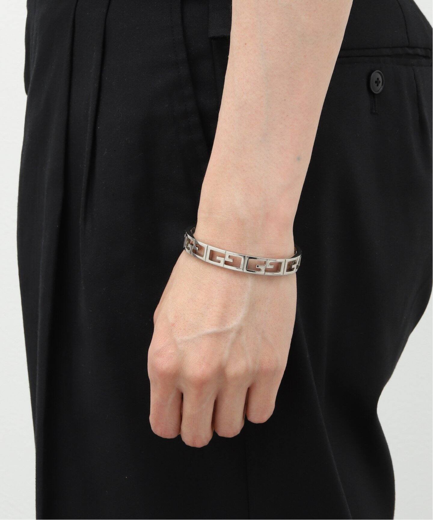 GUCCI Vintage / グッチ 】Interlocking Bangle（ブレスレット 