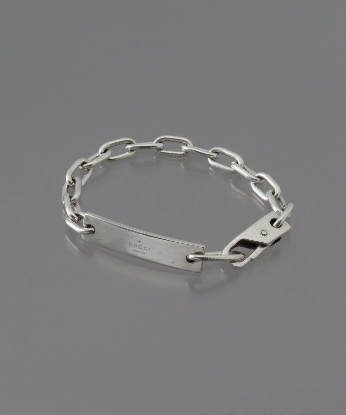 OLD GUCCI グッチ 】I.D Clip Bracelet（ブレスレット・バングル 