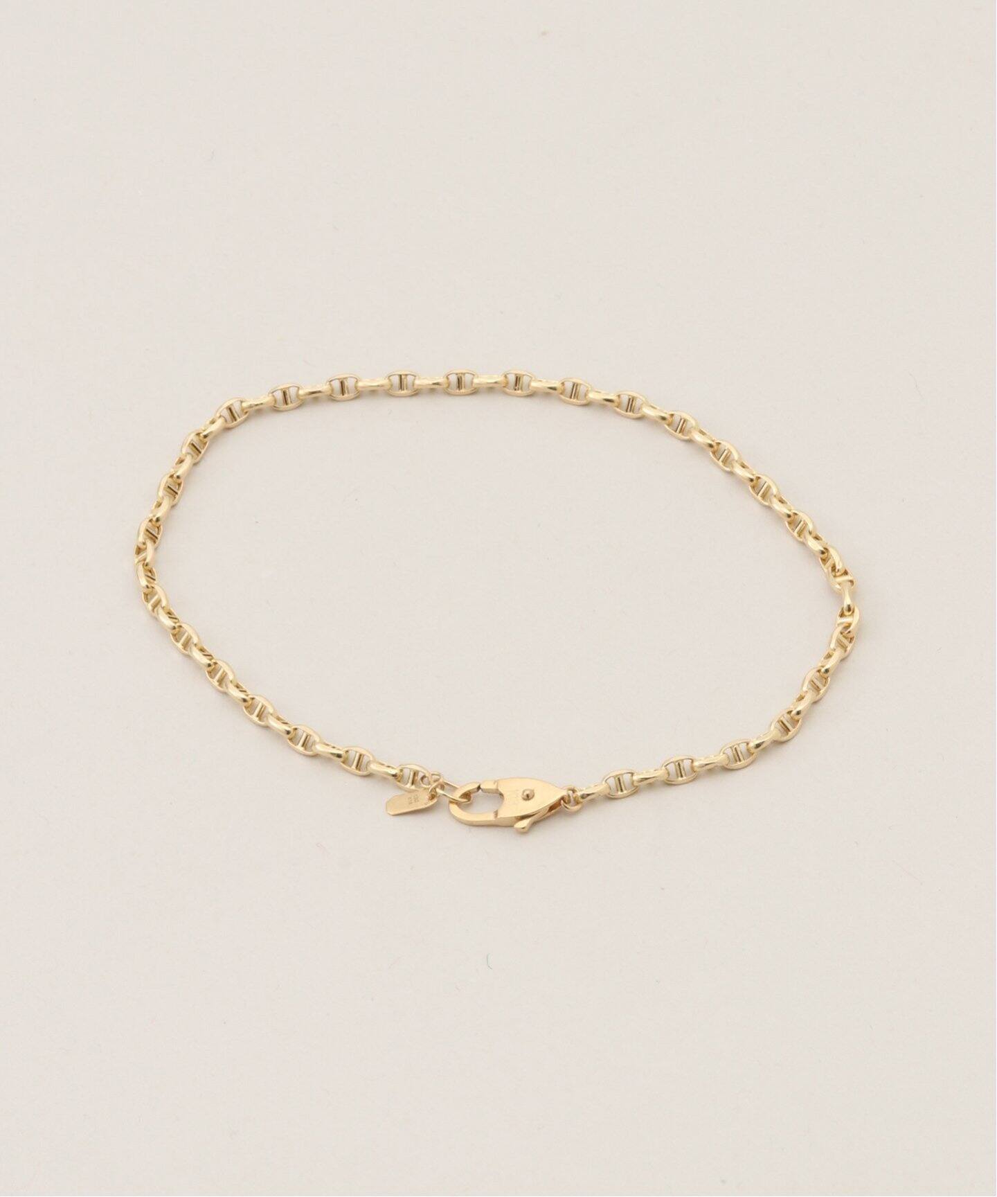 再入荷【GIGI JEWERLY / ジジ・ジュエリー】18K Anchor Chain Bracelet 