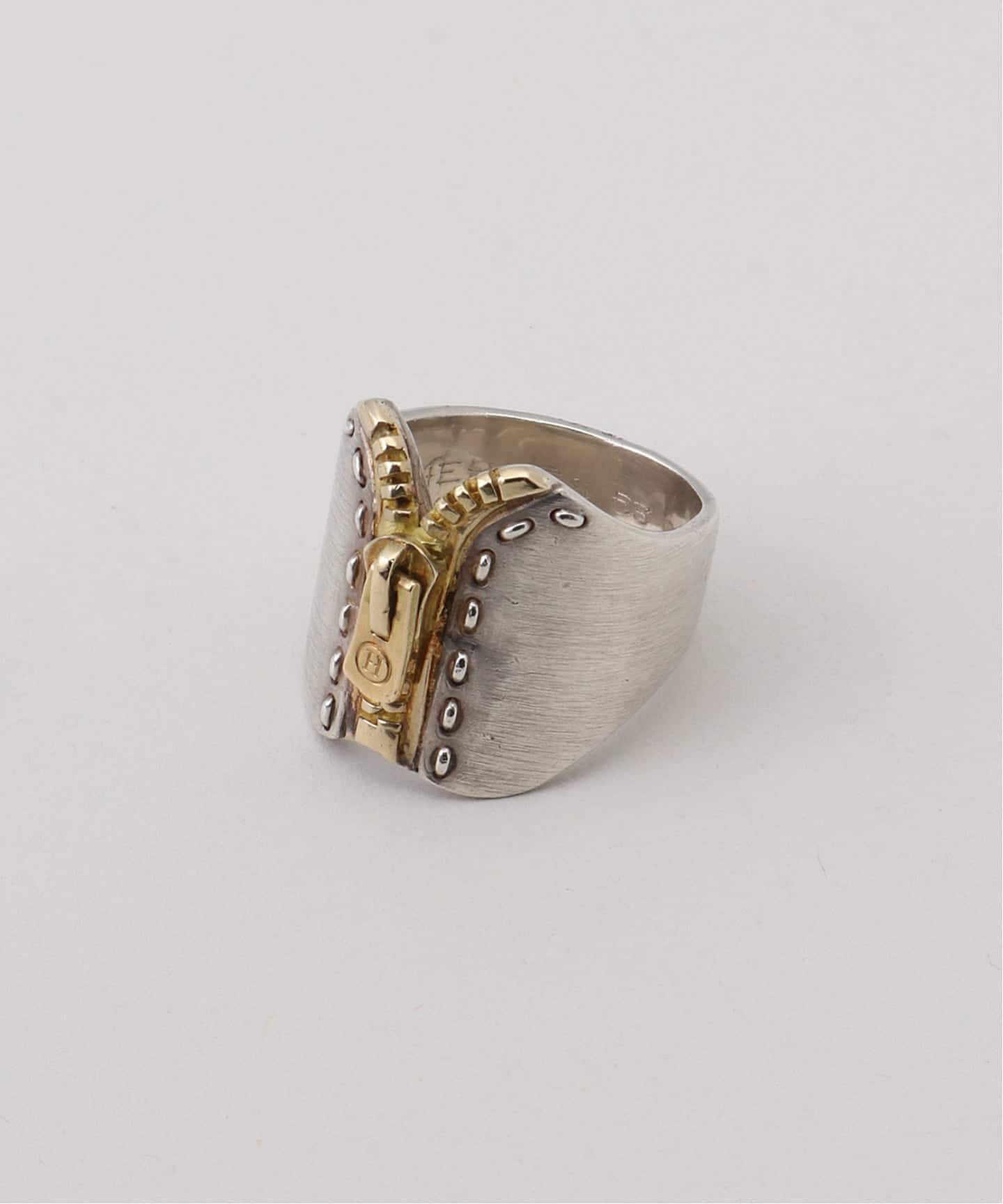 VINTAGE HERMES/エルメス】Zip ring（ブレスレット・バングル