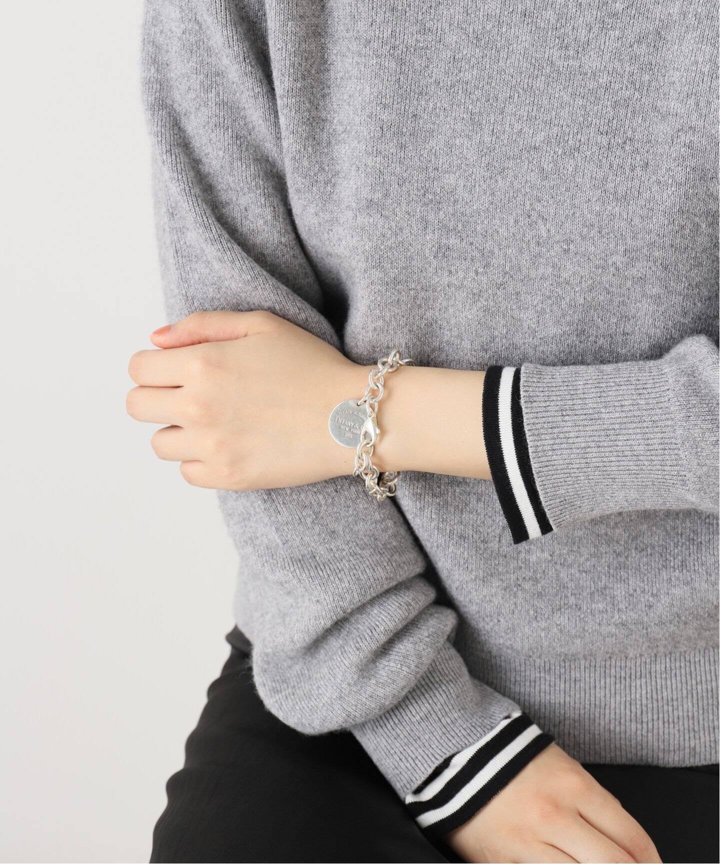 VINTAGE TIFFANY&Co./ティファニー】Return to Round Bracelet  