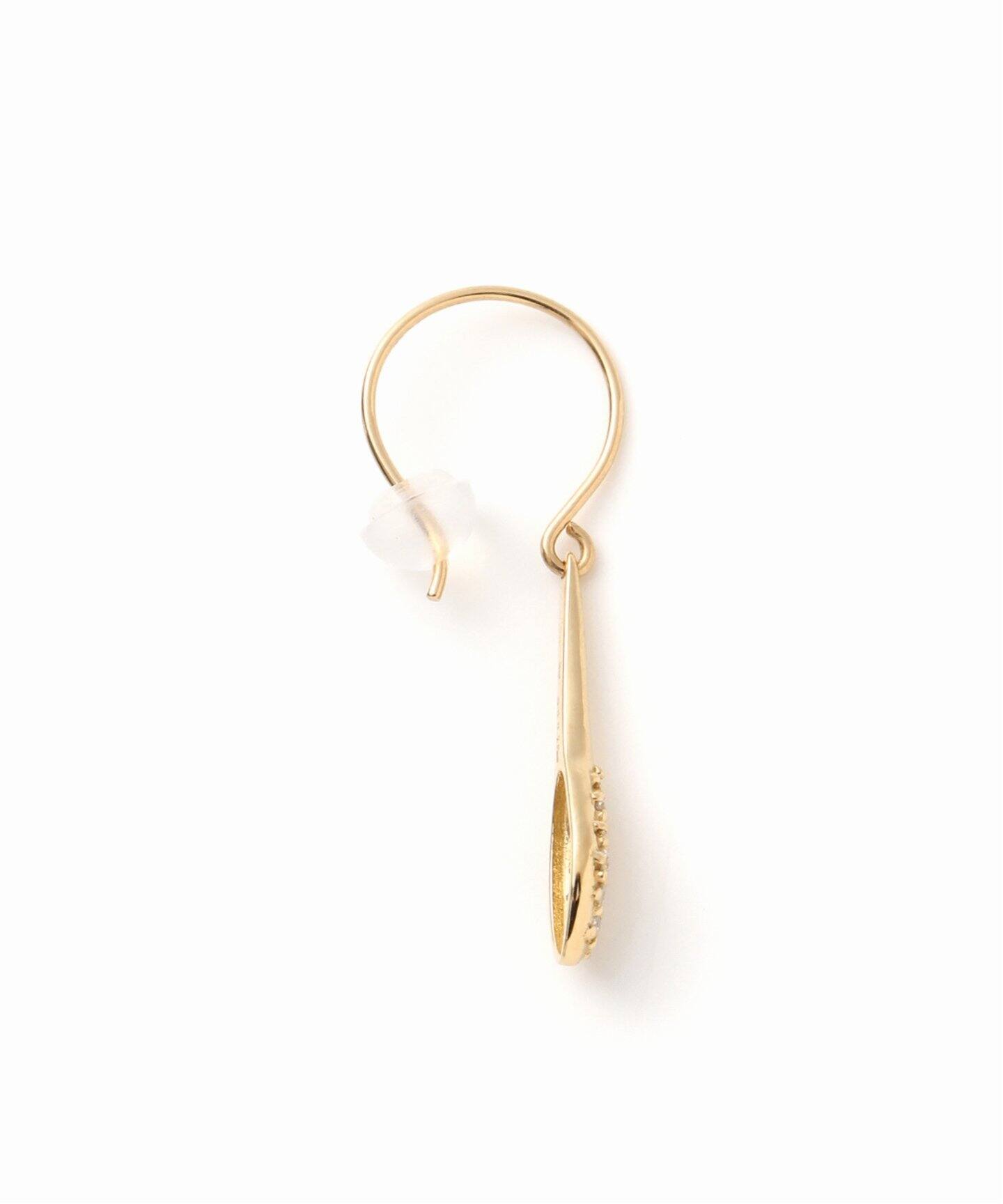 リファインドダイヤパヴェピアス K18（両耳）（ピアス（両耳用 