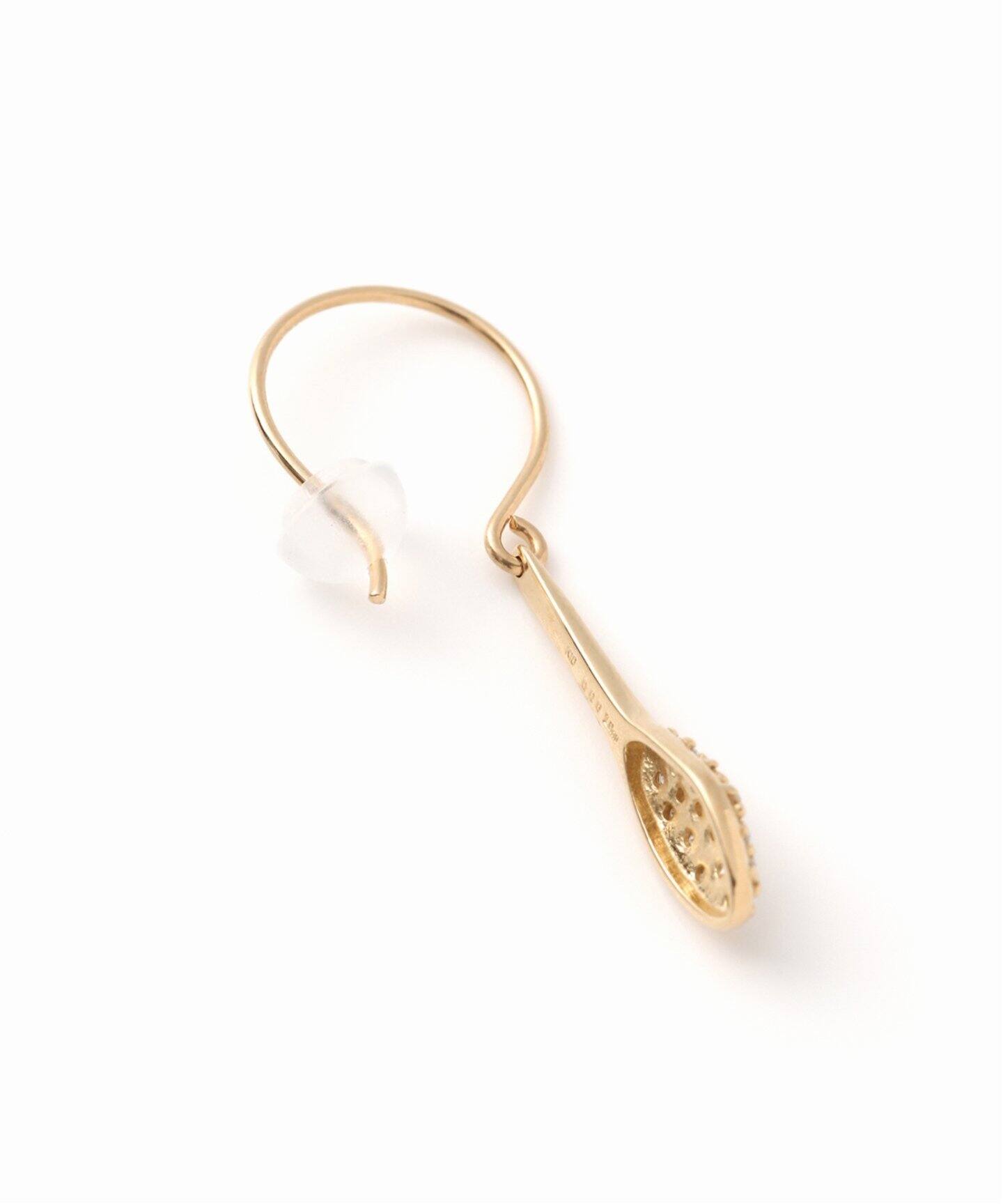 リファインドダイヤパヴェピアス K18（両耳）（ピアス（両耳用 