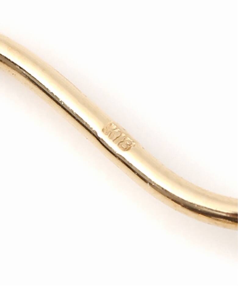 リファインドダイヤパヴェピアス K18（両耳）（ピアス（両耳用 