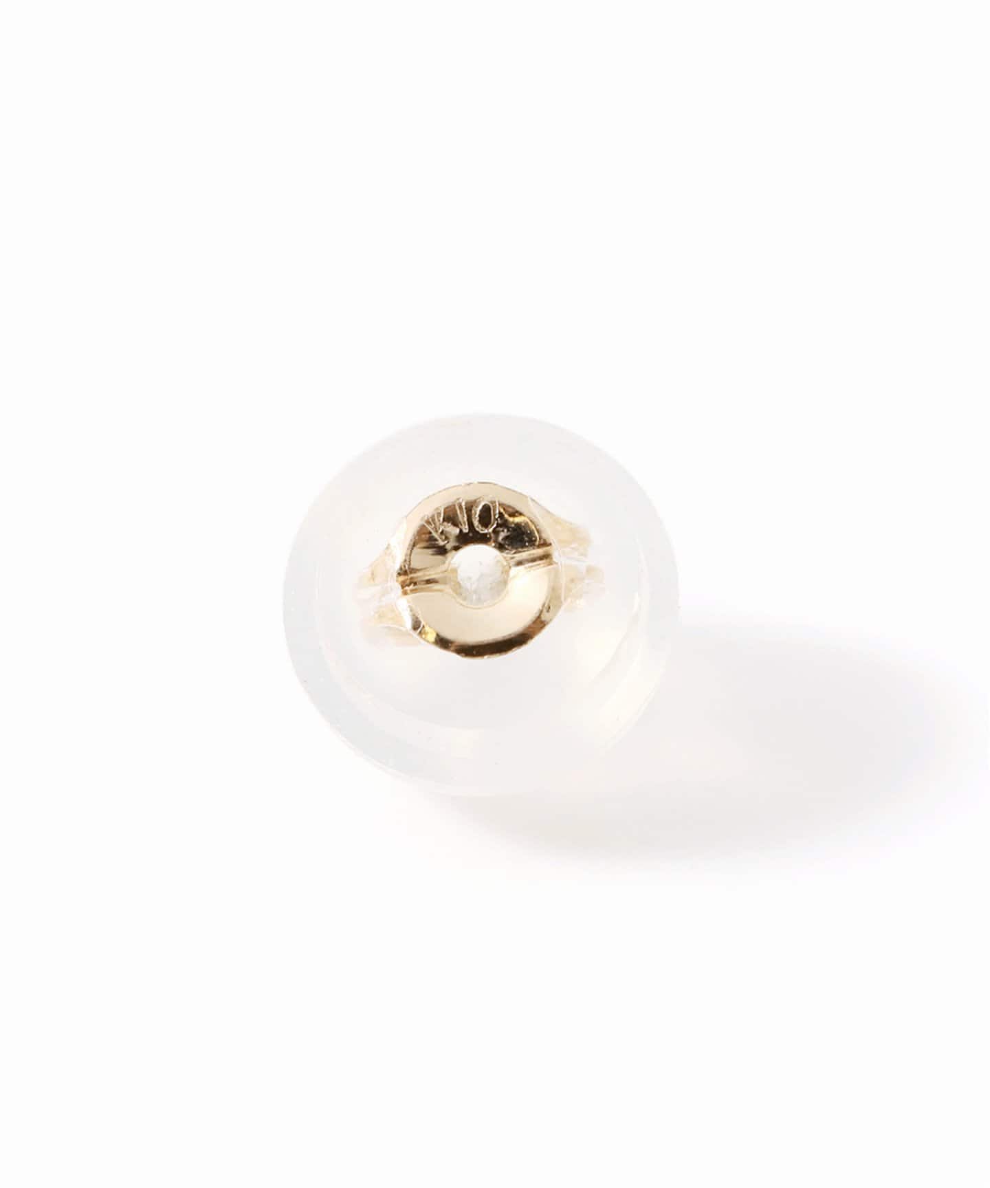 メ*カ様 Lilas K10YG AG2㎝サークルピアス サークルクロスピアス K10（両耳）（ピアス（両耳用））｜Lilas