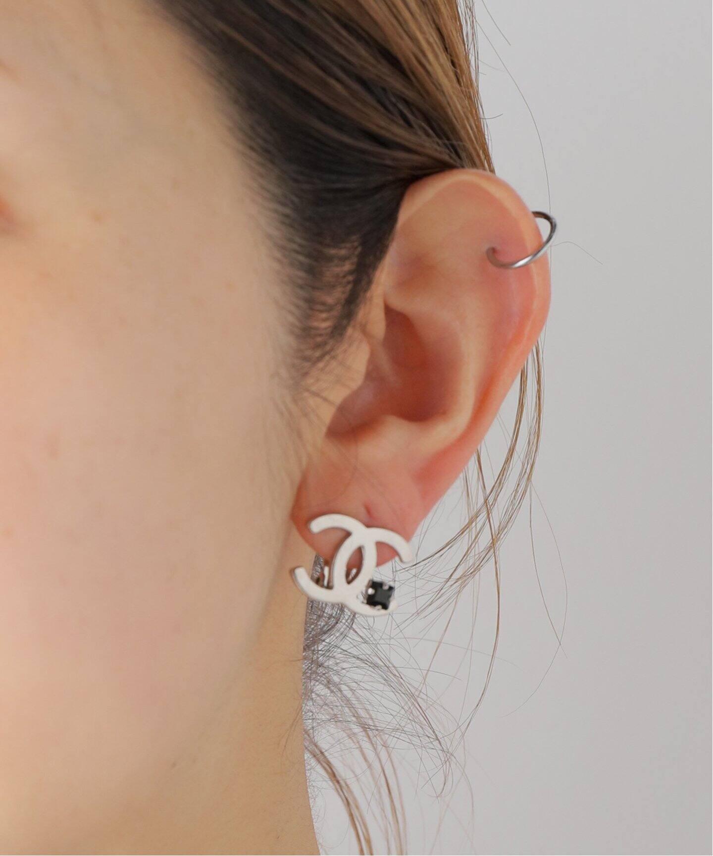 VINTAGE CHANEL/シャネル】イヤリング (両耳)（イヤリング  