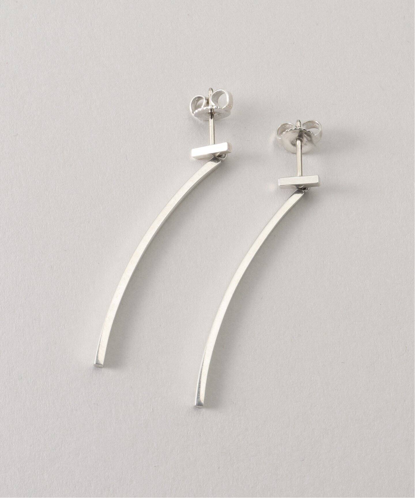 VINTAGE TIFFANY&Co./ティファニー】シルバーピアス T wire bar(両耳 
