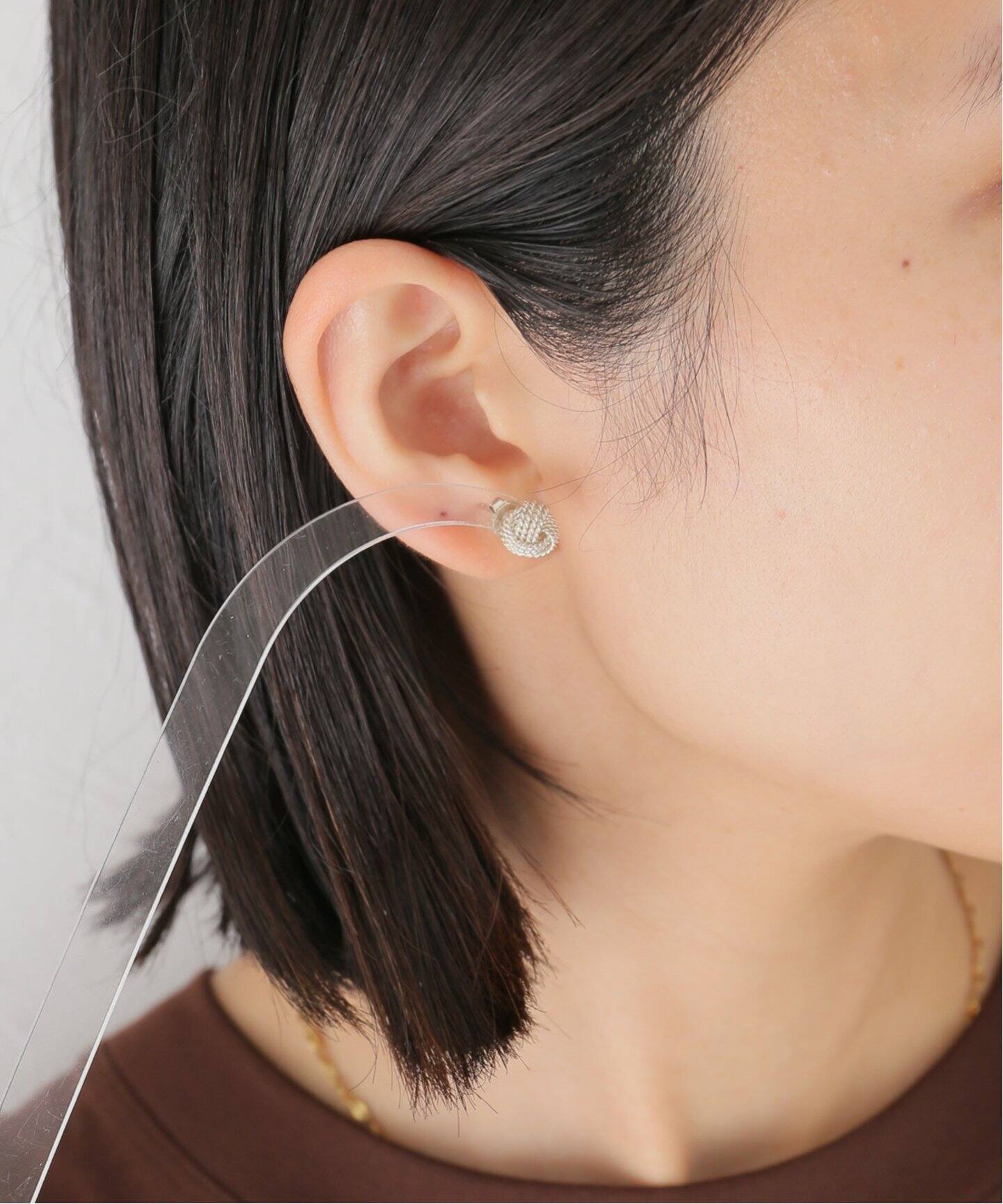 VINTAGE TIFFANY&Co./ティファニー】シルバーピアス mesh(両耳  