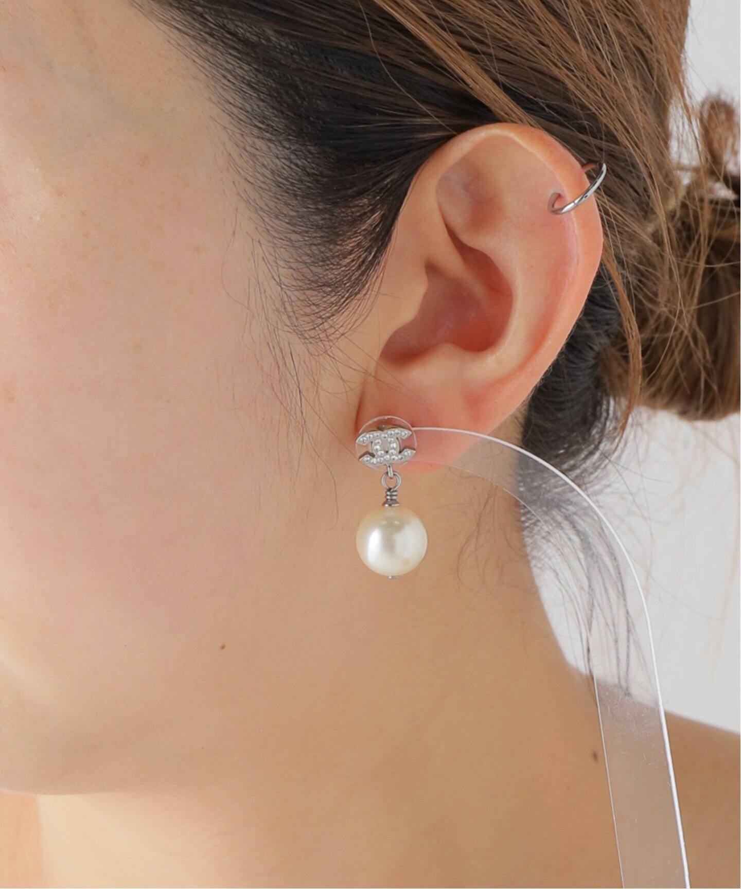 VINTAGE CHANEL/シャネル】ピアス (両耳)（ピアス（両耳用 