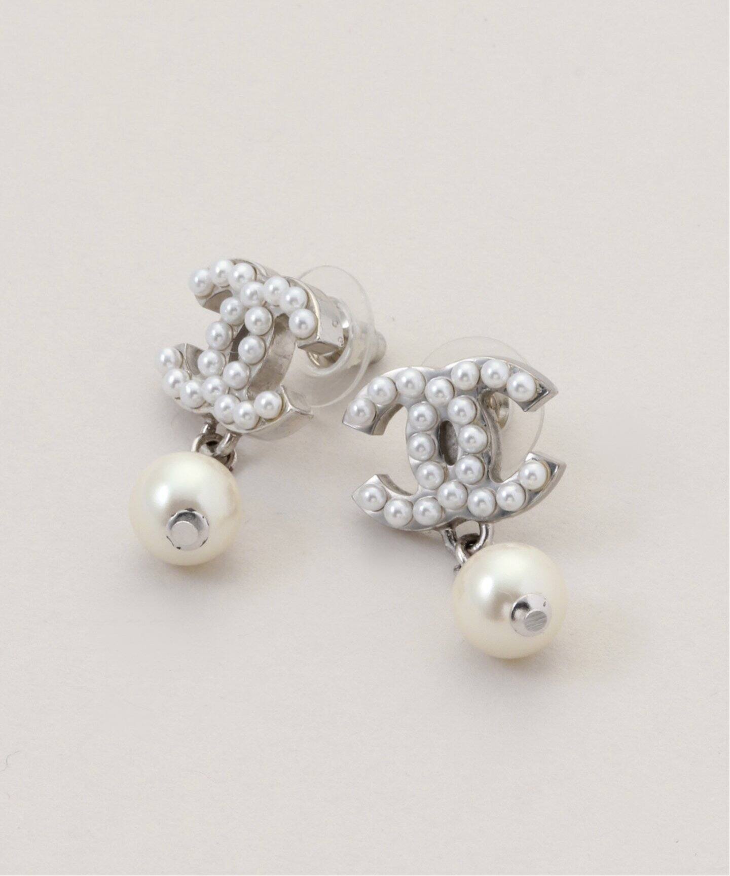 VINTAGE CHANEL/シャネル】ピアス (両耳)（ピアス（両耳用 