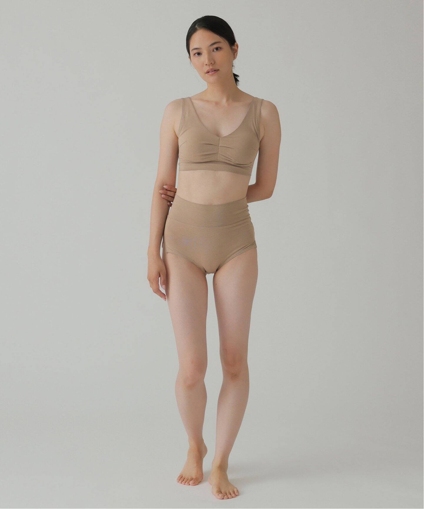 EMILY WEEKブラジャーNEUTRALオーガニックコットン混カバレッジブラ EMILY WEEK ブラジャー 「NEUTRAL」オーガニックコットン混