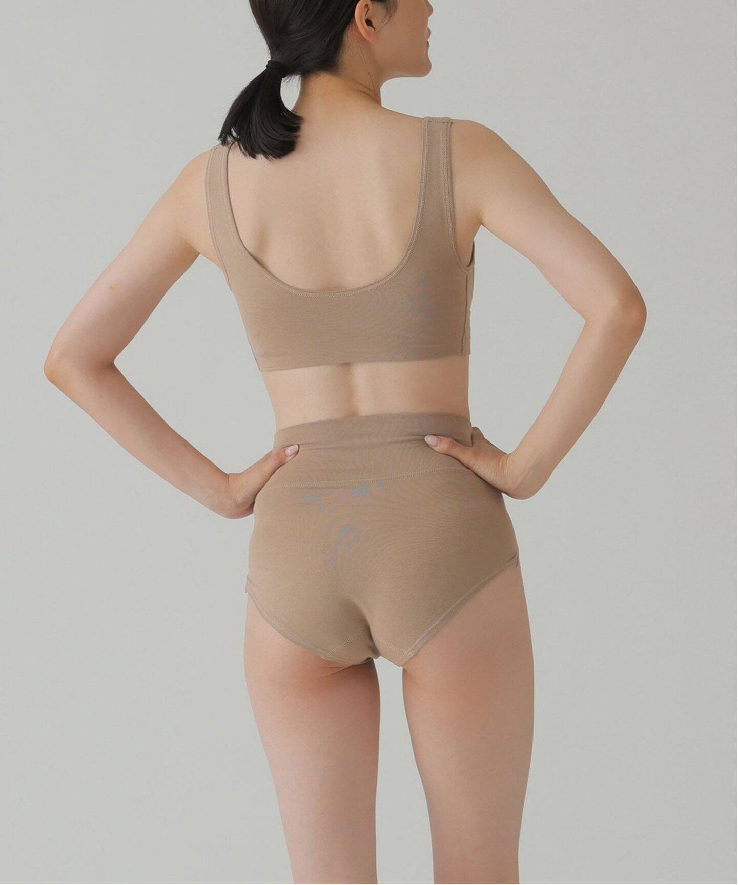 EMILY WEEKブラジャーNEUTRALオーガニックコットン混カバレッジブラ NEUTRAL】オーガニックコットン混カバレッジブラ（ブラ）｜EMILY