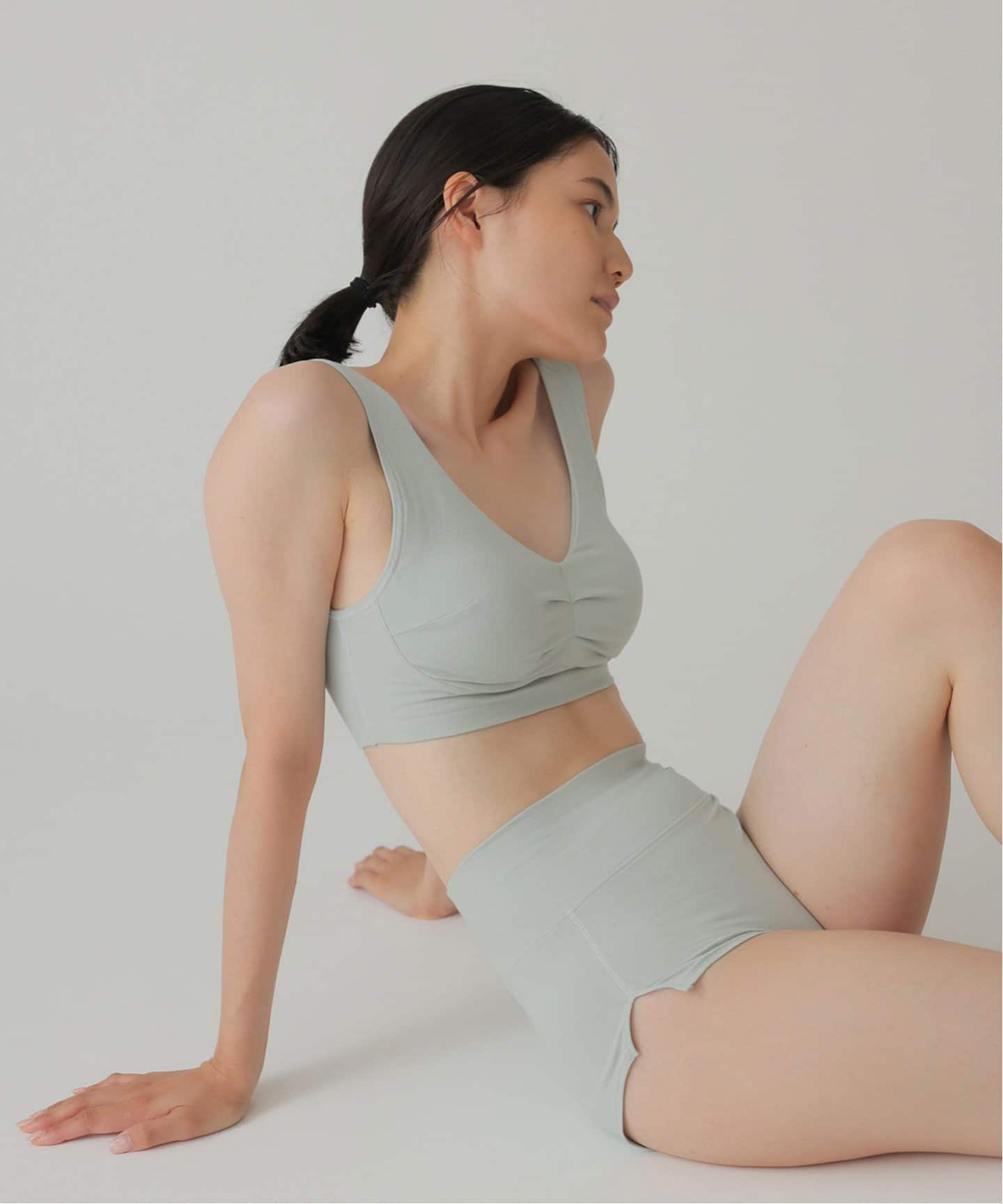 EMILY WEEKブラジャーNEUTRALオーガニックコットン混カバレッジブラ EMILY WEEK ブラジャー 「NEUTRAL」オーガニックコットン混