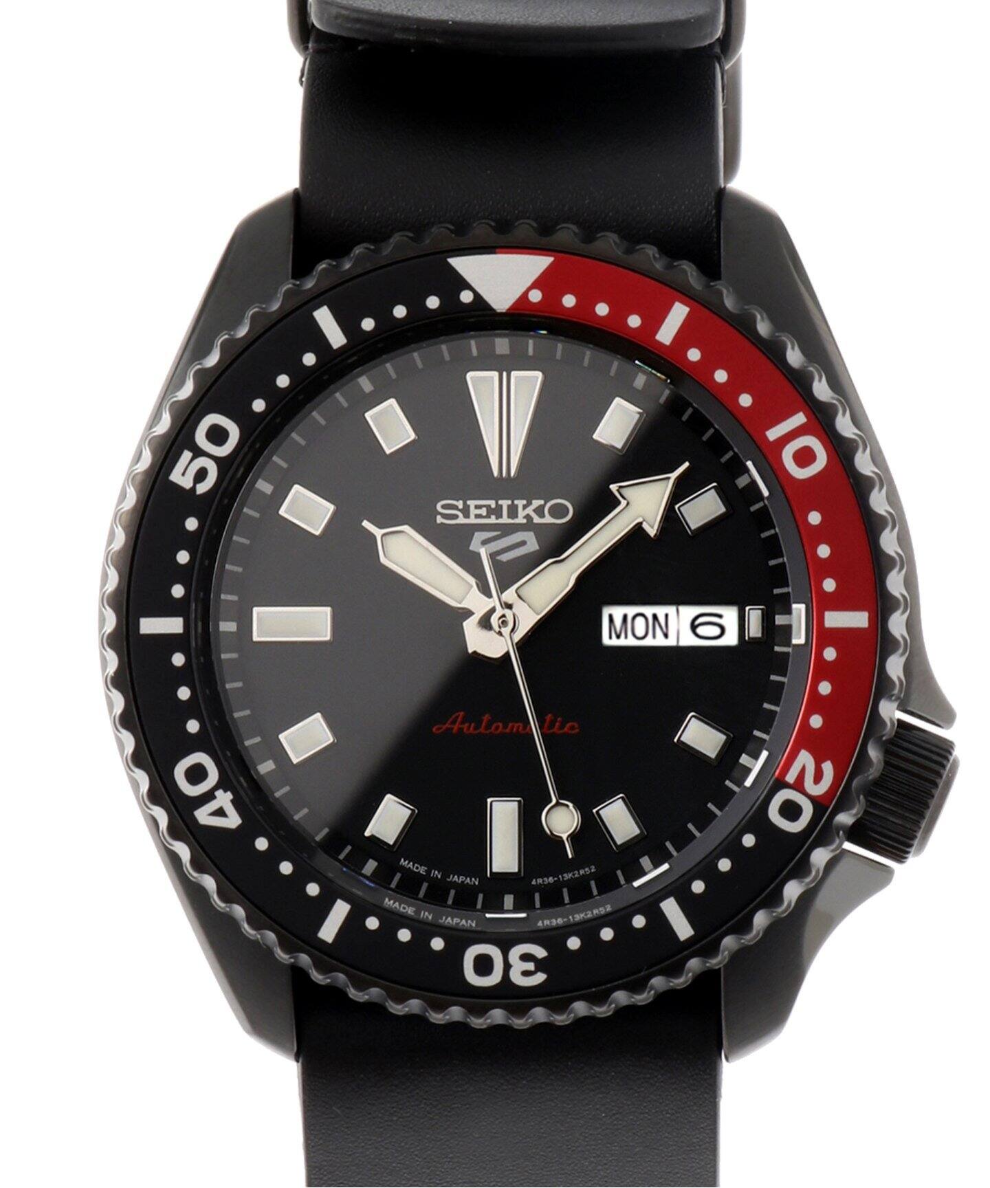 SEIKO 5sports×JOURNAL STANDARD】Limited SBSA189 BLACK×RED（新品  