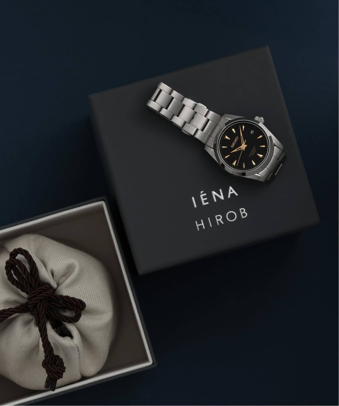 SEIKO / セイコー】Exclusive IENA × HIROB Black【ウォッチ】（新品 