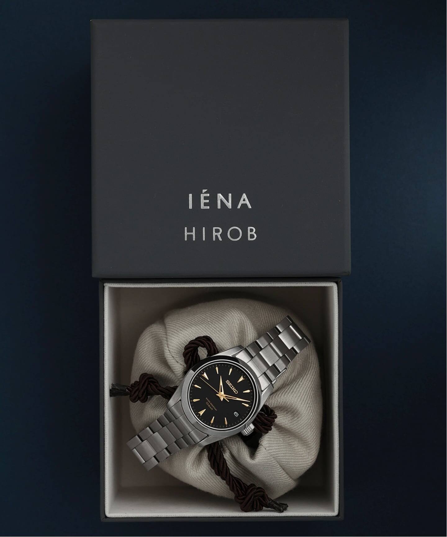 SEIKO / セイコー】Exclusive IENA × HIROB Black【ウォッチ】（新品  
