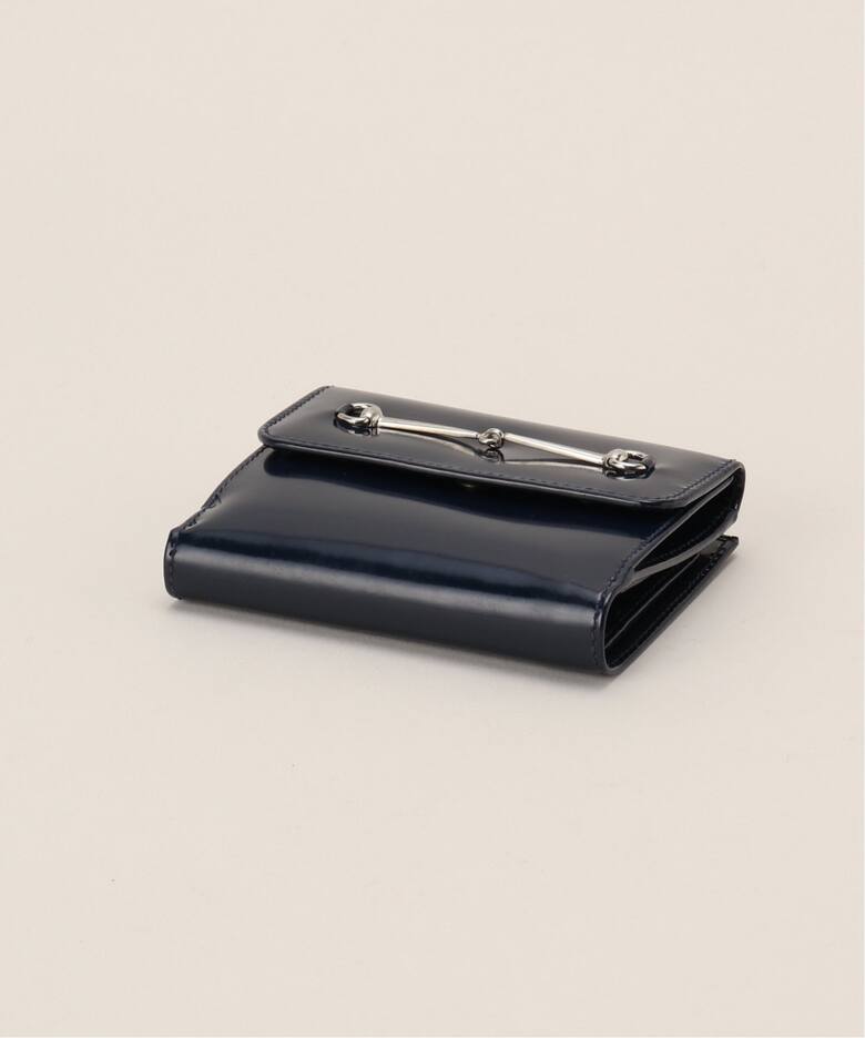 【GUCCI / グッチ】Horsebit Wallet Navy leather（財布･コインケース）｜HIROB（ヒロブ）の通販