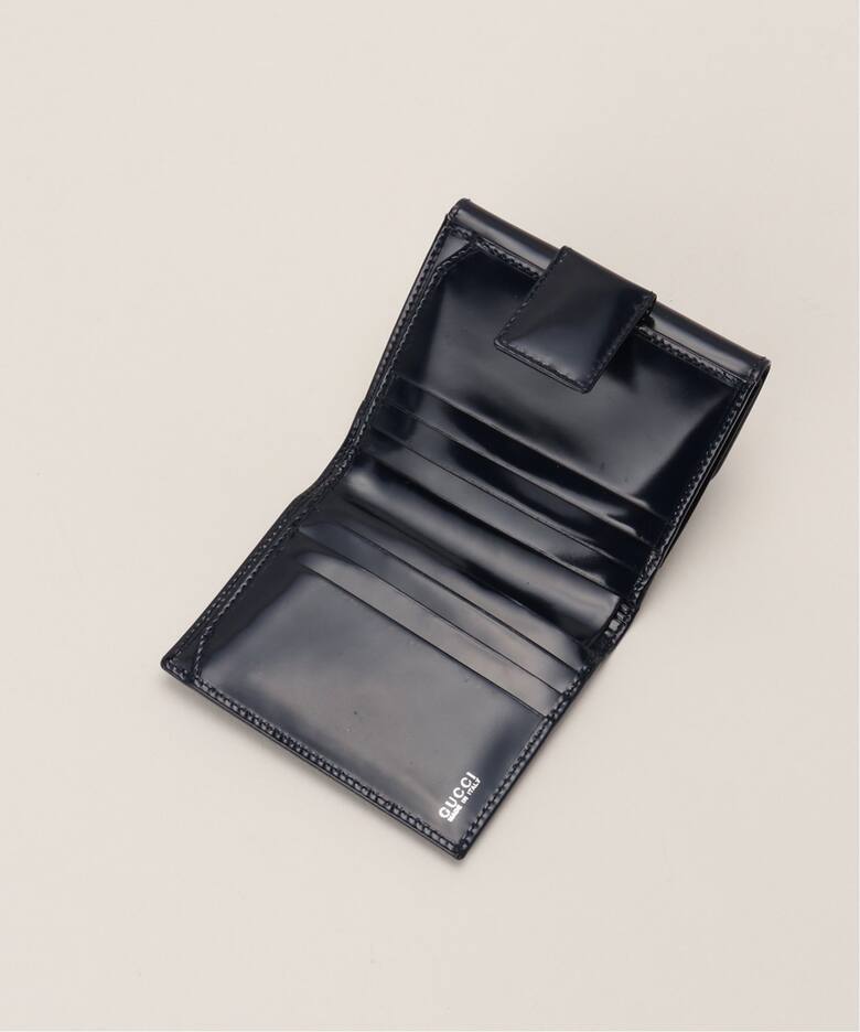 【GUCCI / グッチ】Horsebit Wallet Navy leather（財布･コインケース）｜HIROB（ヒロブ）の通販
