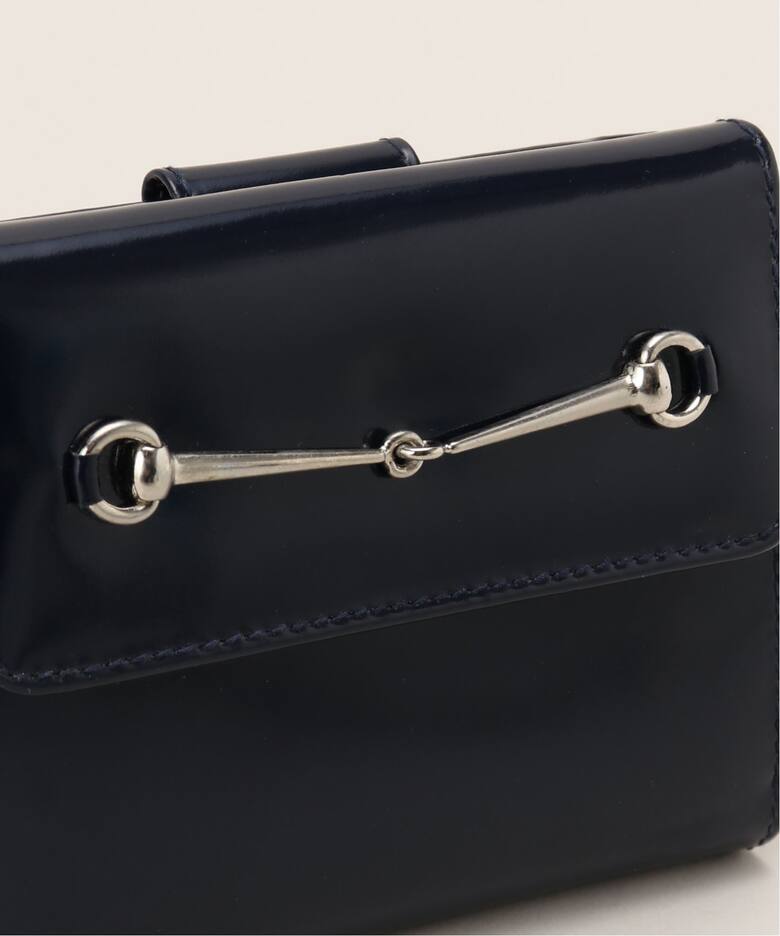 【GUCCI / グッチ】Horsebit Wallet Navy leather（財布･コインケース）｜HIROB（ヒロブ）の通販