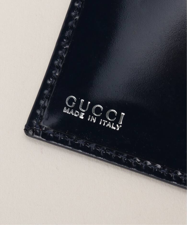 【GUCCI / グッチ】Horsebit Wallet Navy leather（財布･コインケース）｜HIROB（ヒロブ）の通販